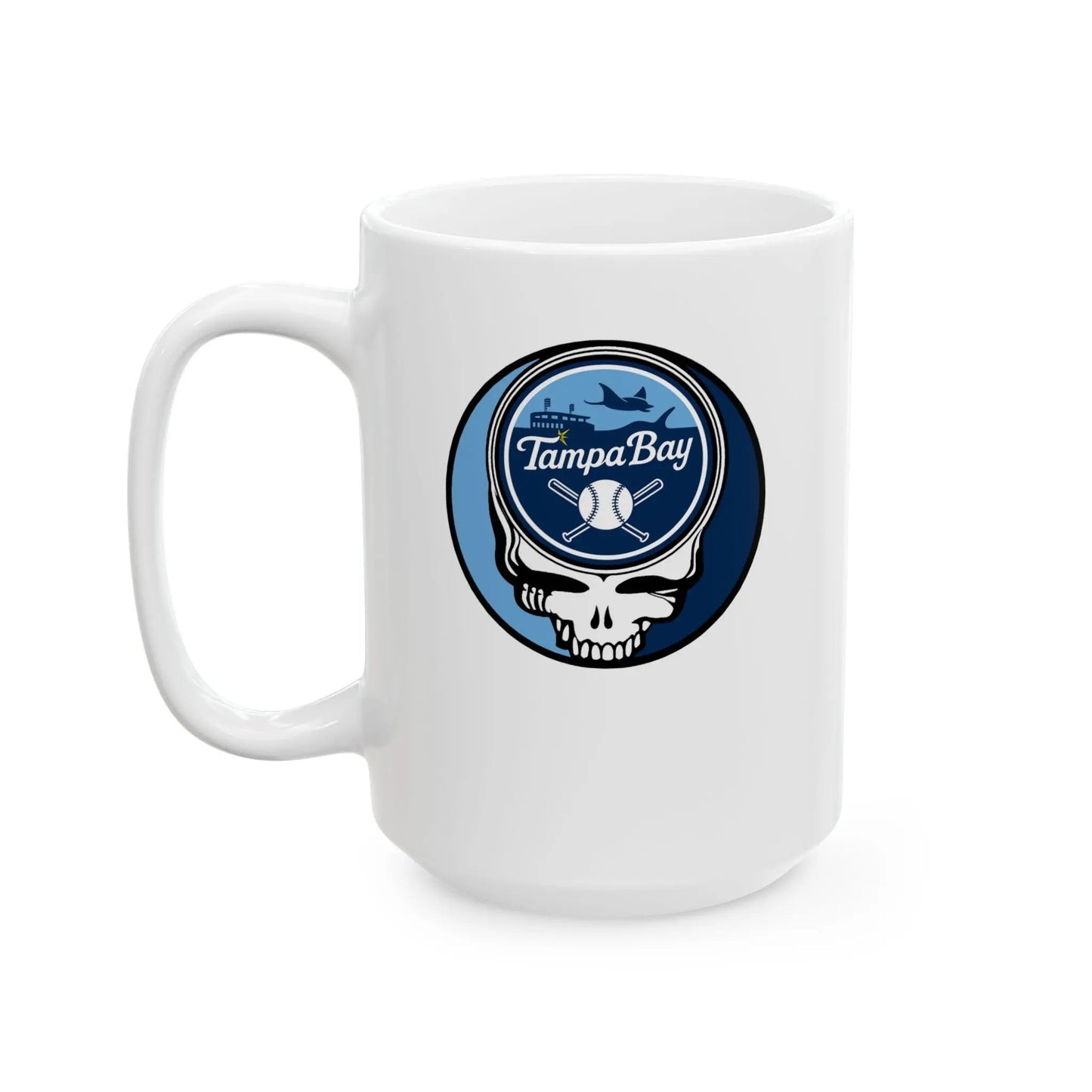 Tampa Bay Baseball Edition Stealie Ceramic Mug Large 15 oz MLB