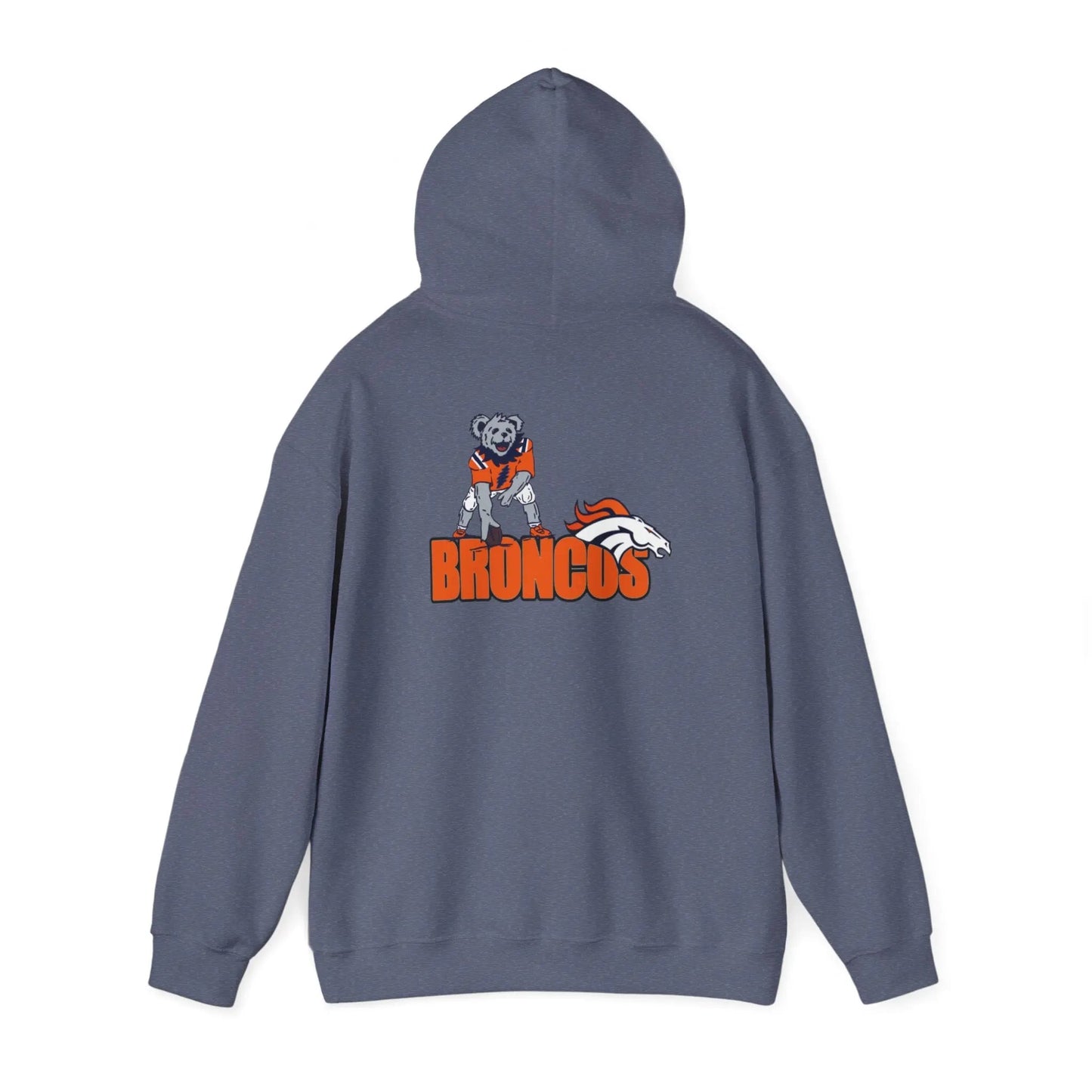 Denver Broncos Dancing Bear Unisex Two-Sided Hoodie The Gridiron Collection