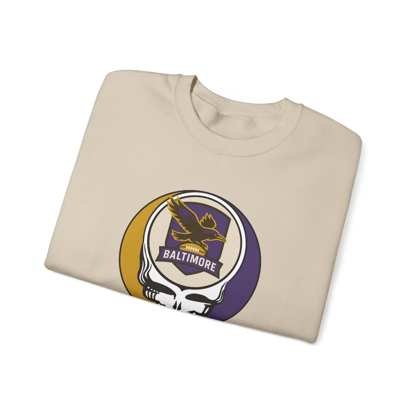 Grateful Dead Stealie Crewneck Sweatshirt Heavy Blend Unisex Gildan