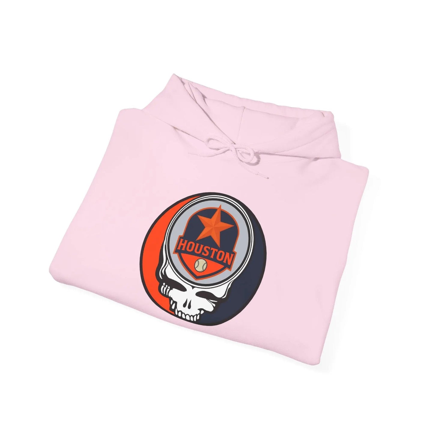 Houston Baseball Edition Grateful Dead Unisex Heavy Blend Hoodie - Hooded Sweatshirt