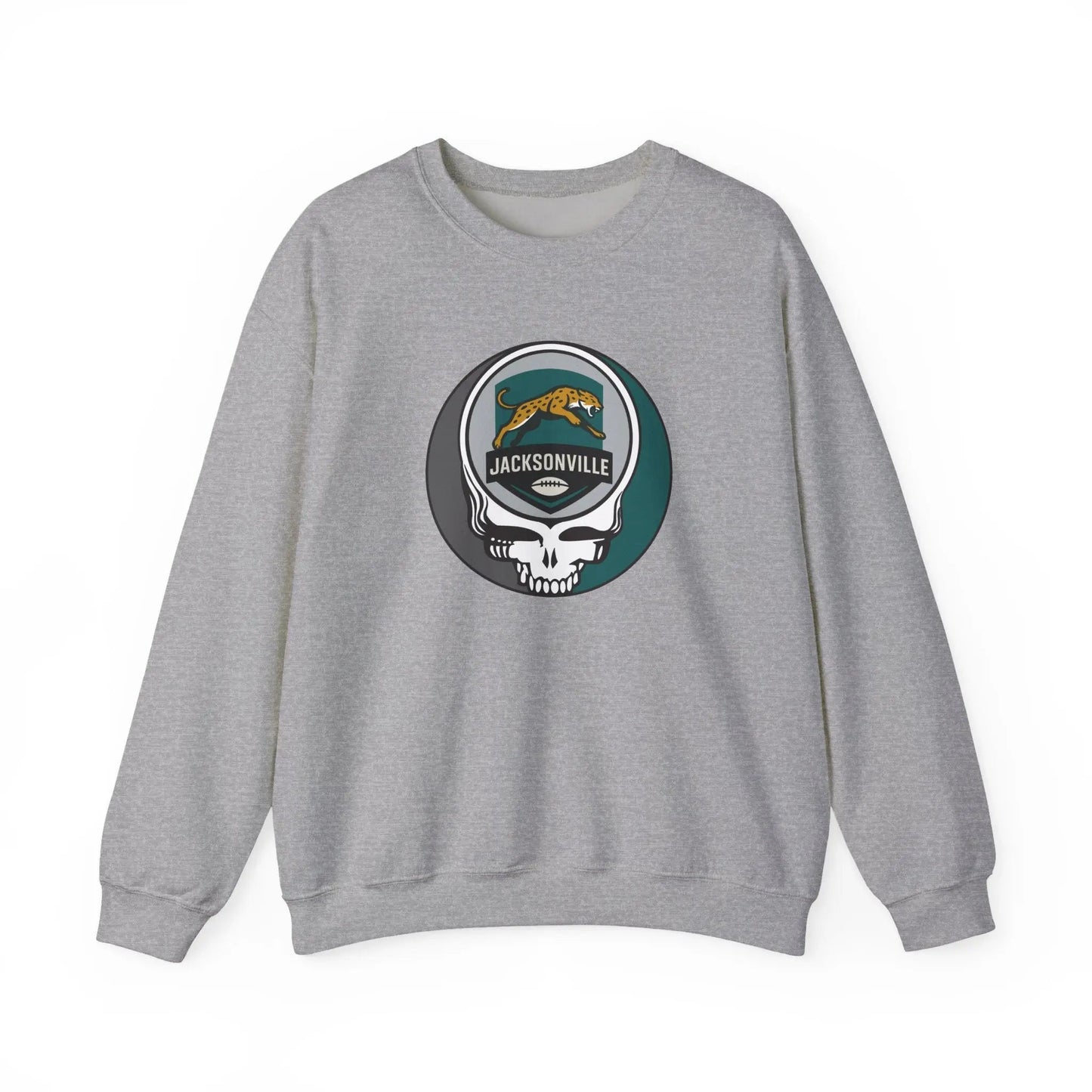 Grateful Dead Stealie Jacksonville Edition Crewneck Sweatshirt NFL