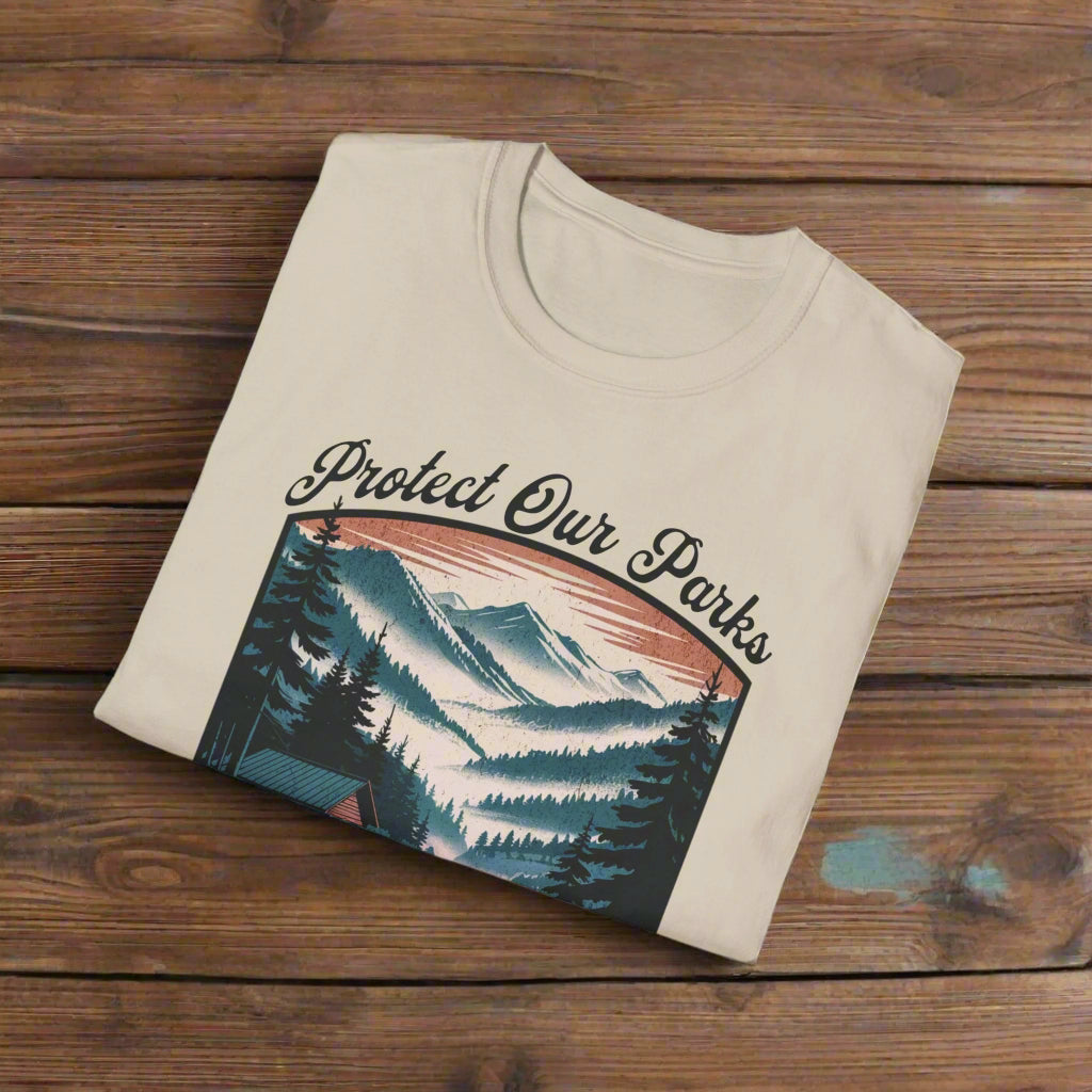 Protect Our Parks Great Smoky Mountains National Park Unisex Fit Soft T-Shirt