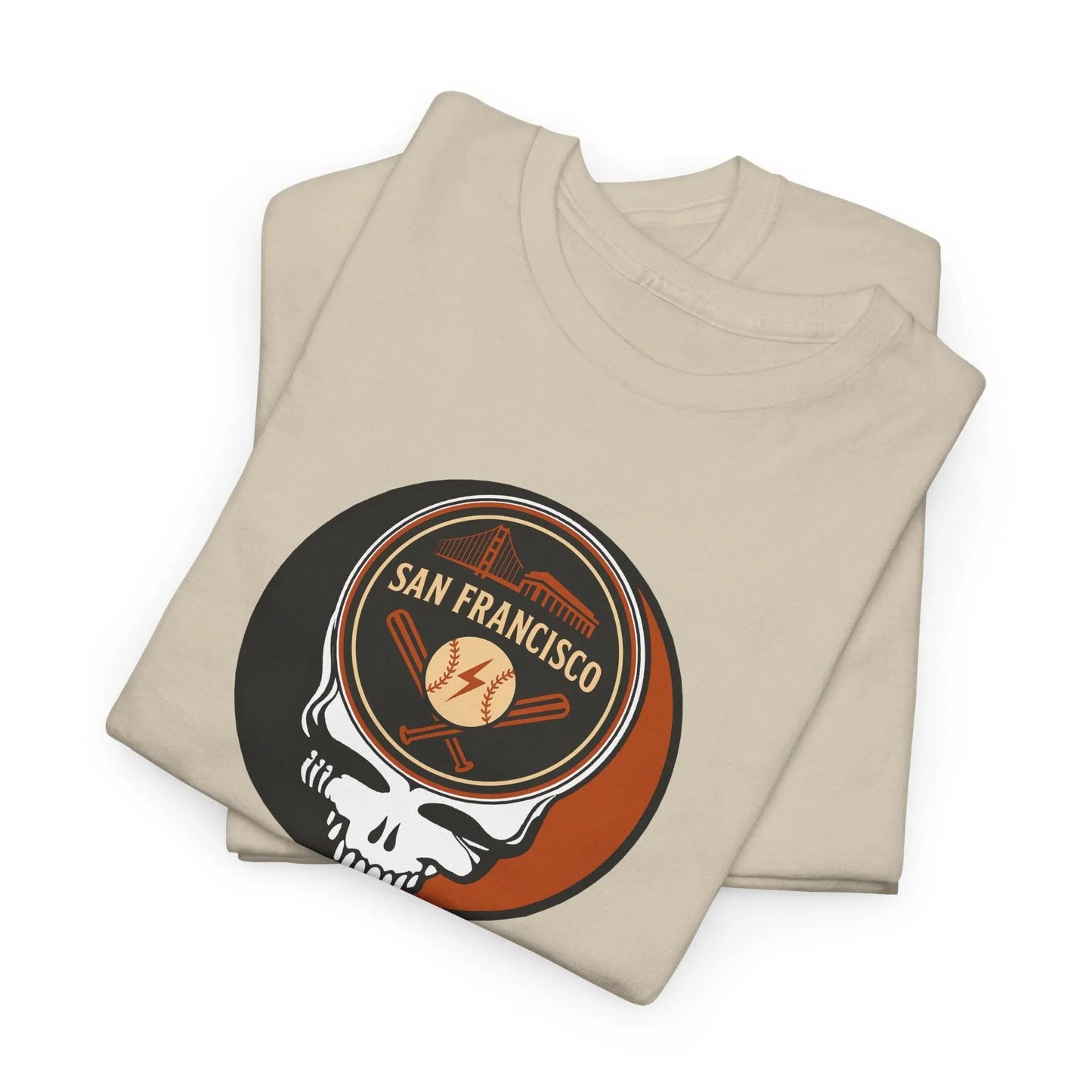 San Francisco Giants Classic Stealie T Shirt Baseball Edition The Ballpark Collection MLB