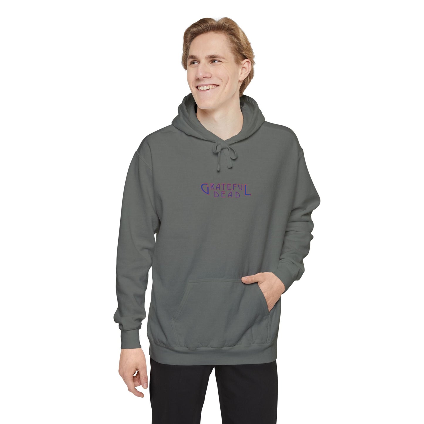 Tie-Dye Two-Sided Unisex Garment-Dyed Hoodie Bear Vineyard Collection