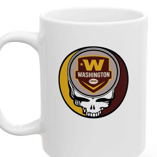 Washington Commanders Stealie Ceramic Coffee Mug Durable Mug The Gridiron Collection