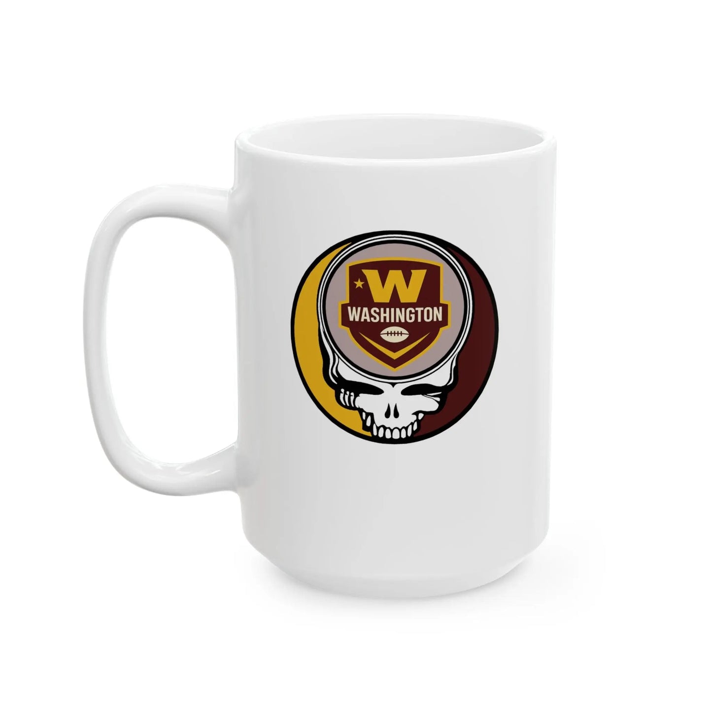 Washington Commanders Stealie Ceramic Coffee Mug Durable Mug The Gridiron Collection