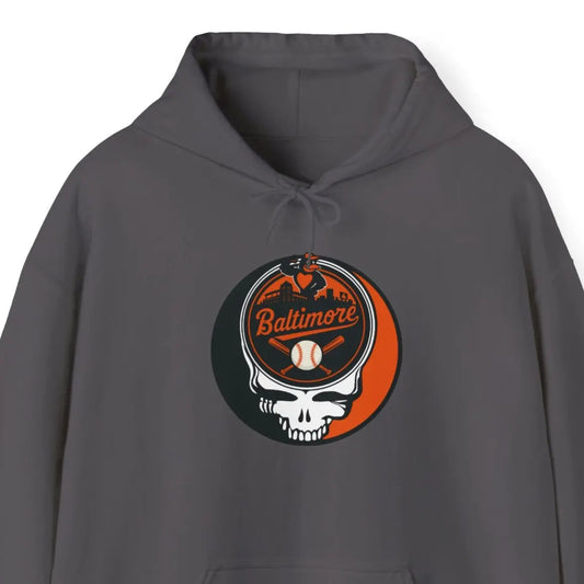 Baltimore Baseball Edition Heavy Blend Hoodie Unisex Grateful Dead