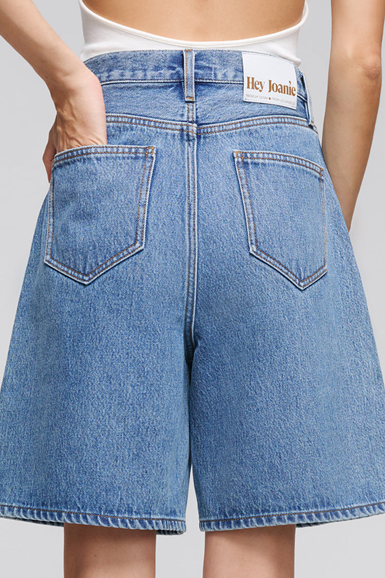 Easy Rider Mid-weight Denim Bermuda Shorts HJ822