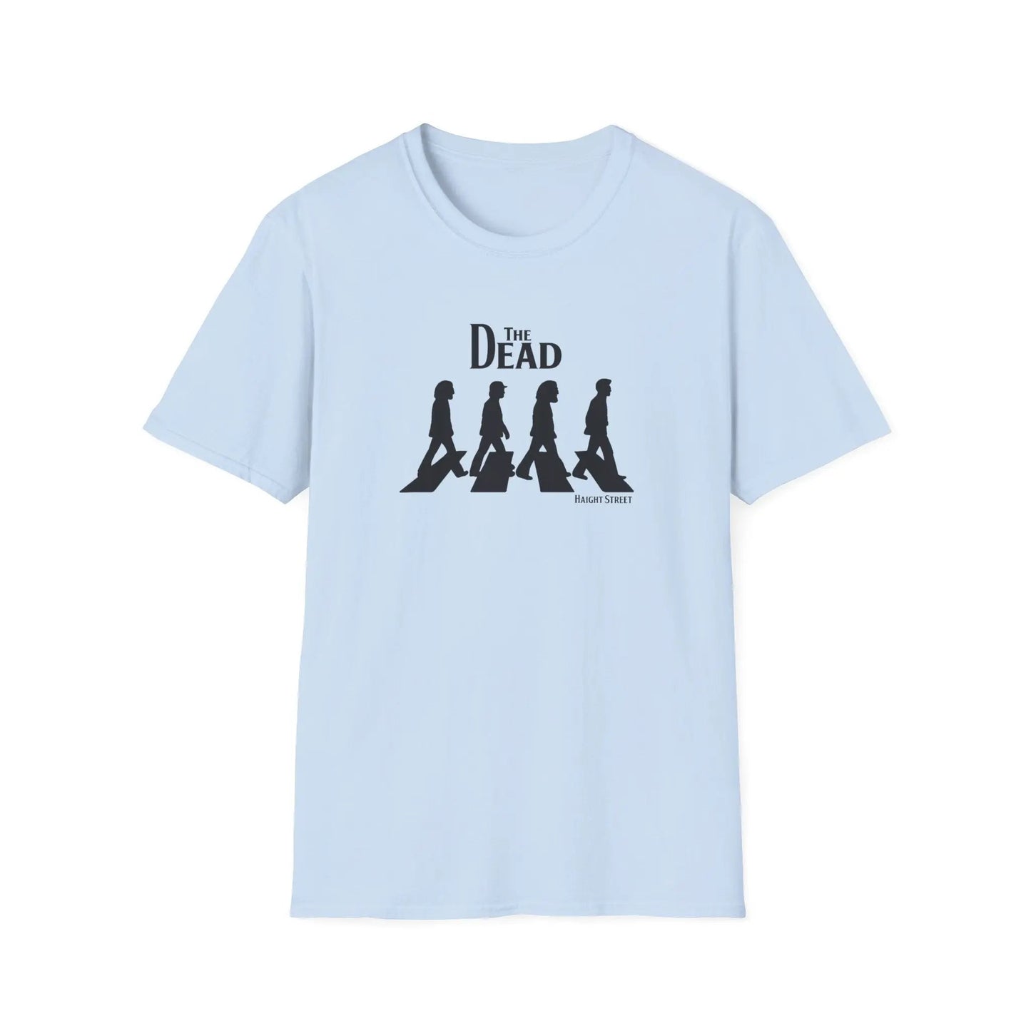 Jerry Road Haight Street Crosswalk Silhouettes T-Shirt