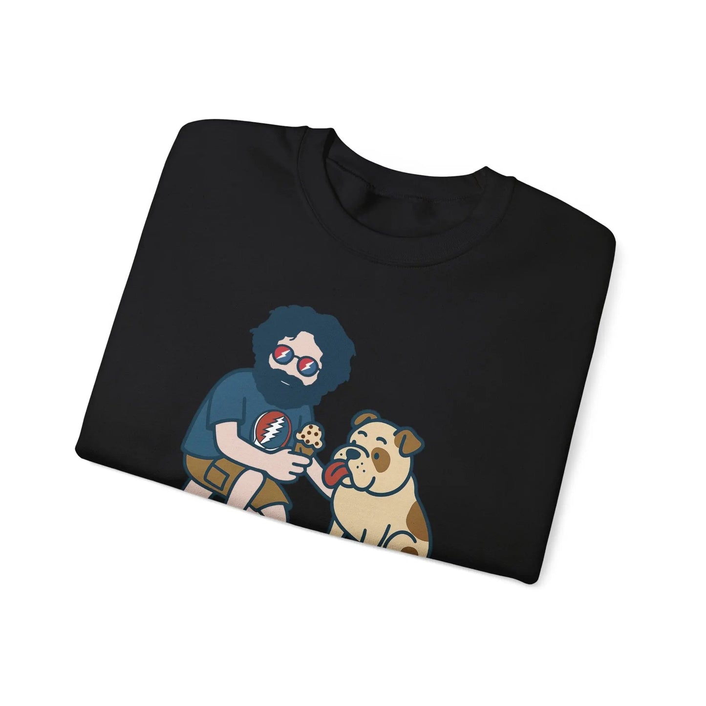 Crewneck Sweatshirt Heavy Blend Jerry and Frank Are Sharin' Life is dead.