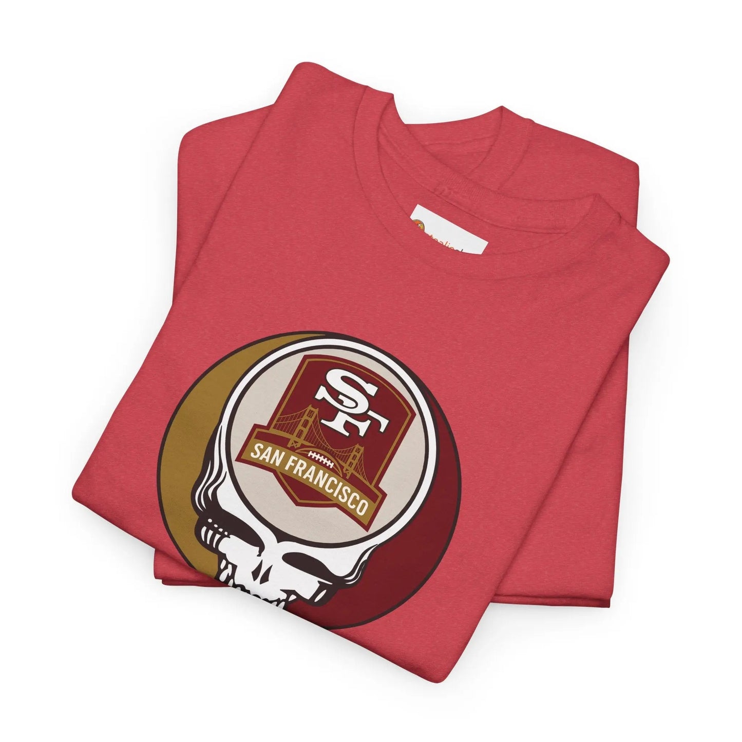 San Francisco 49ers Steal Your Face T-Shirt Grateful Dead NFL