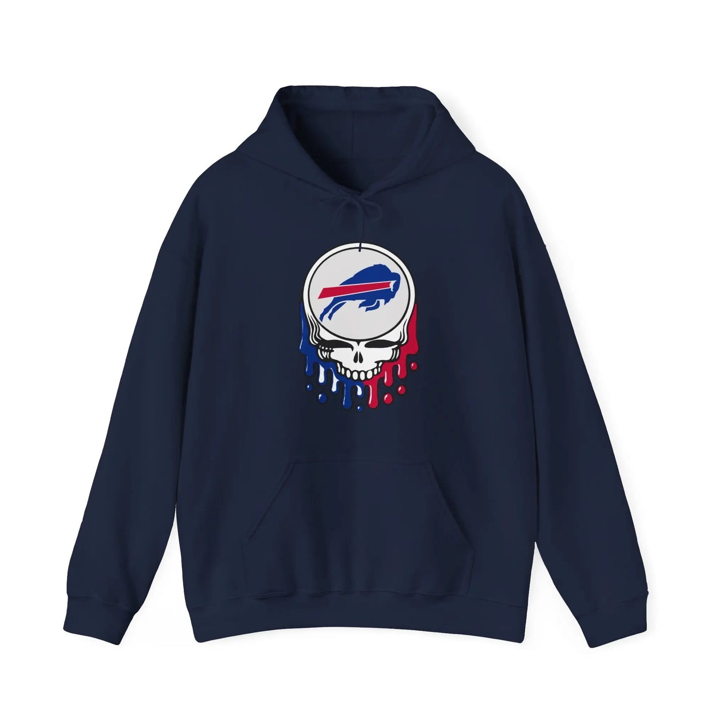 Buffalo Bills Dripping Stealie Unisex Hoodie NFL The Gridiron Collection