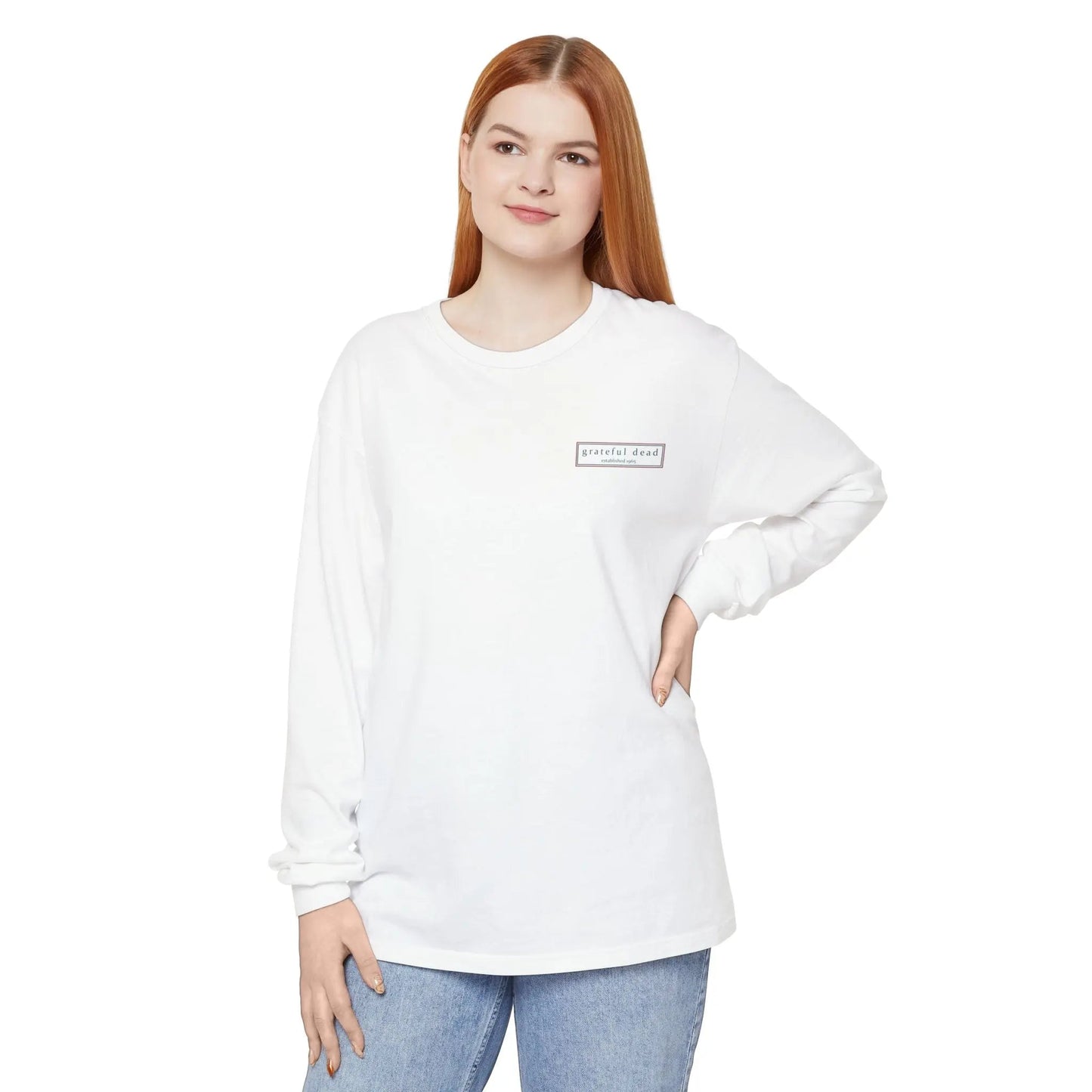 Jerry Garcia Vineyard Collection Garment-dyed Long Sleeve T-Shirt Grateful Dead