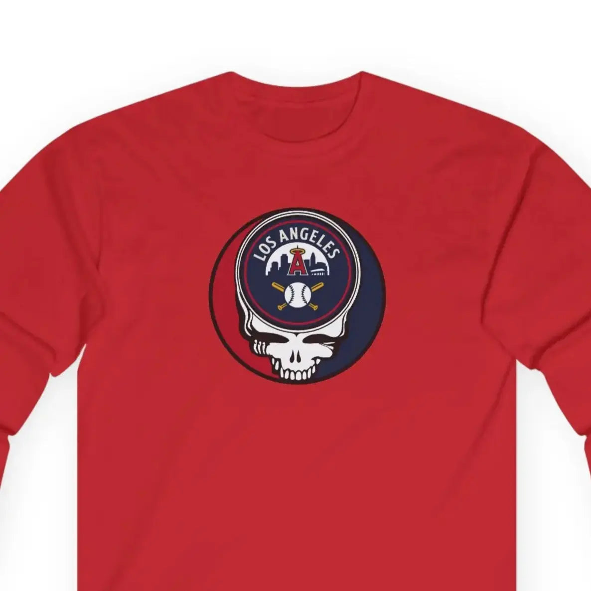 Grateful Dead Long Sleeve Tee Eco-Friendly Cotton Baseball Edition MLB