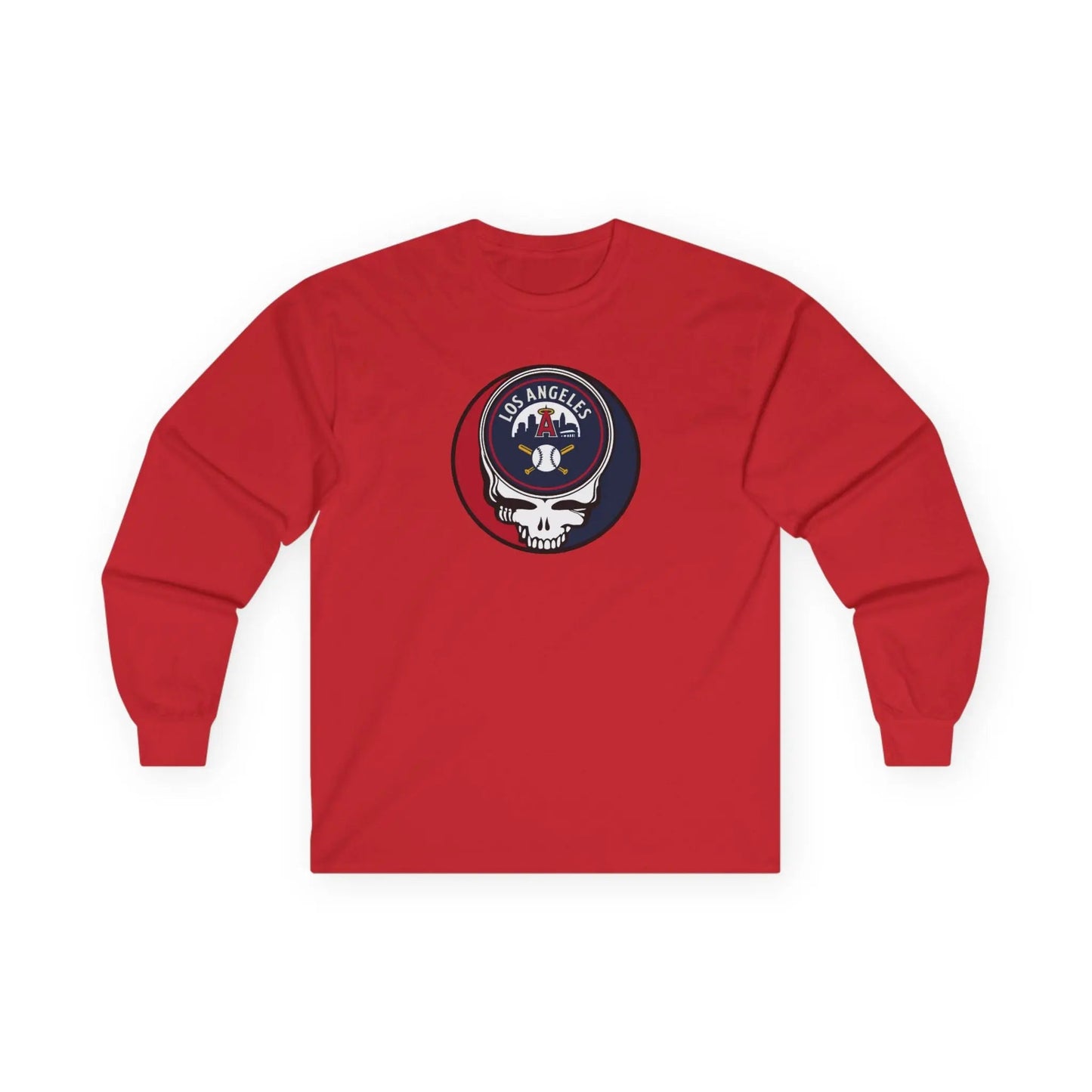 Grateful Dead Long Sleeve Tee Eco-Friendly Cotton Baseball Edition MLB