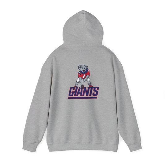 New York Giants Dancing Bear Unisex Hoodie Two-Sided The Gridiron Collection