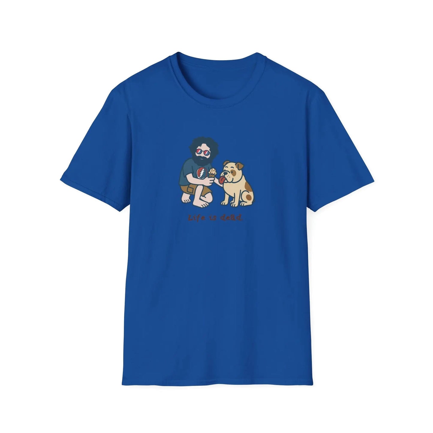 Life is dead Grateful Dead T-Shirt Jerry and Frank are Sharin'