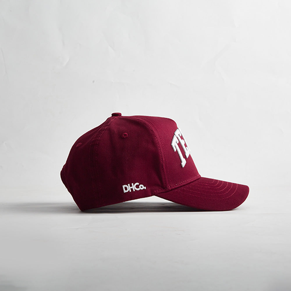Texas Legacy Snapback Maroon Trucker Hat Destination Hat Co.