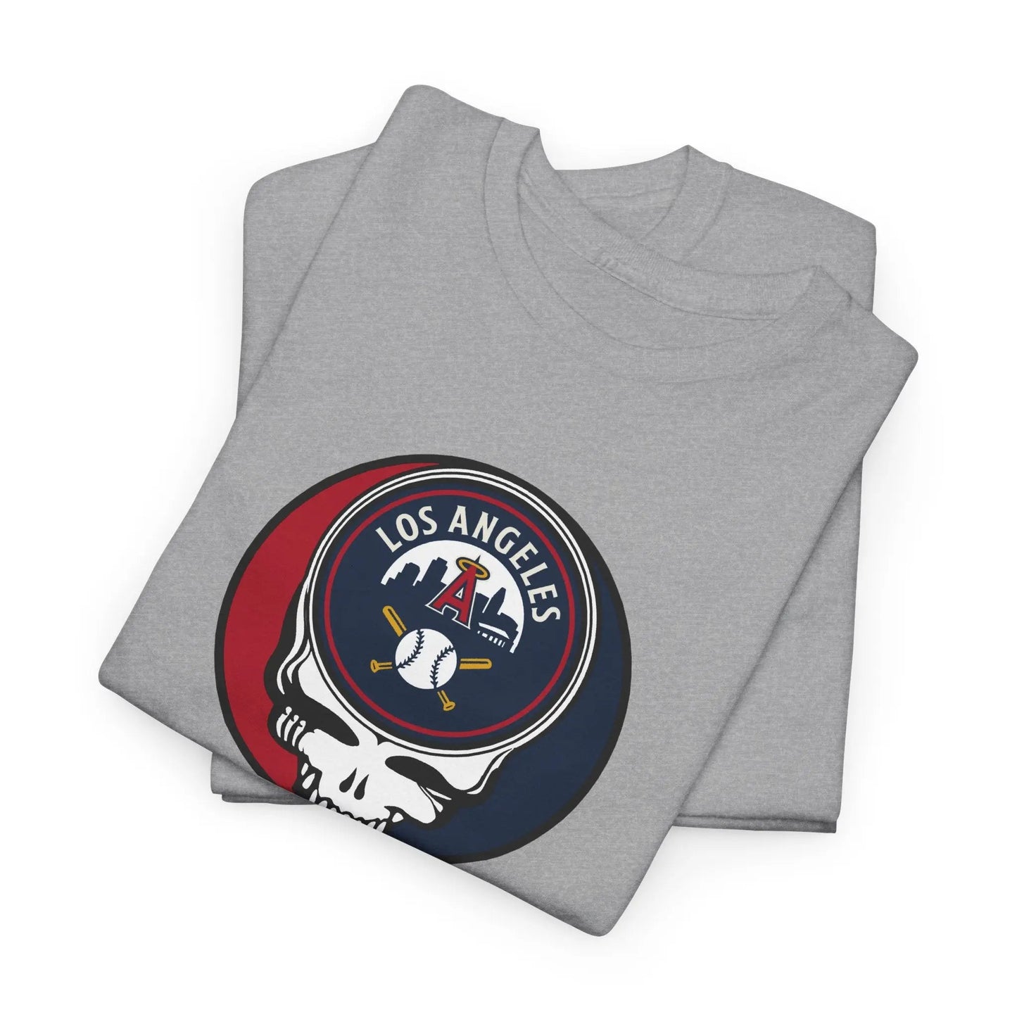 Los Angeles Angels Grateful Dead Steal Your Face T-Shirt The Ballpark Collection
