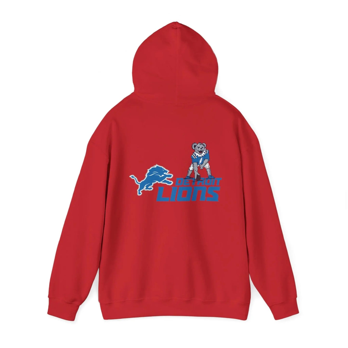 Detroit Lions Dancing Bear Two-Sided Unisex Hoodie The Gridiron Collection