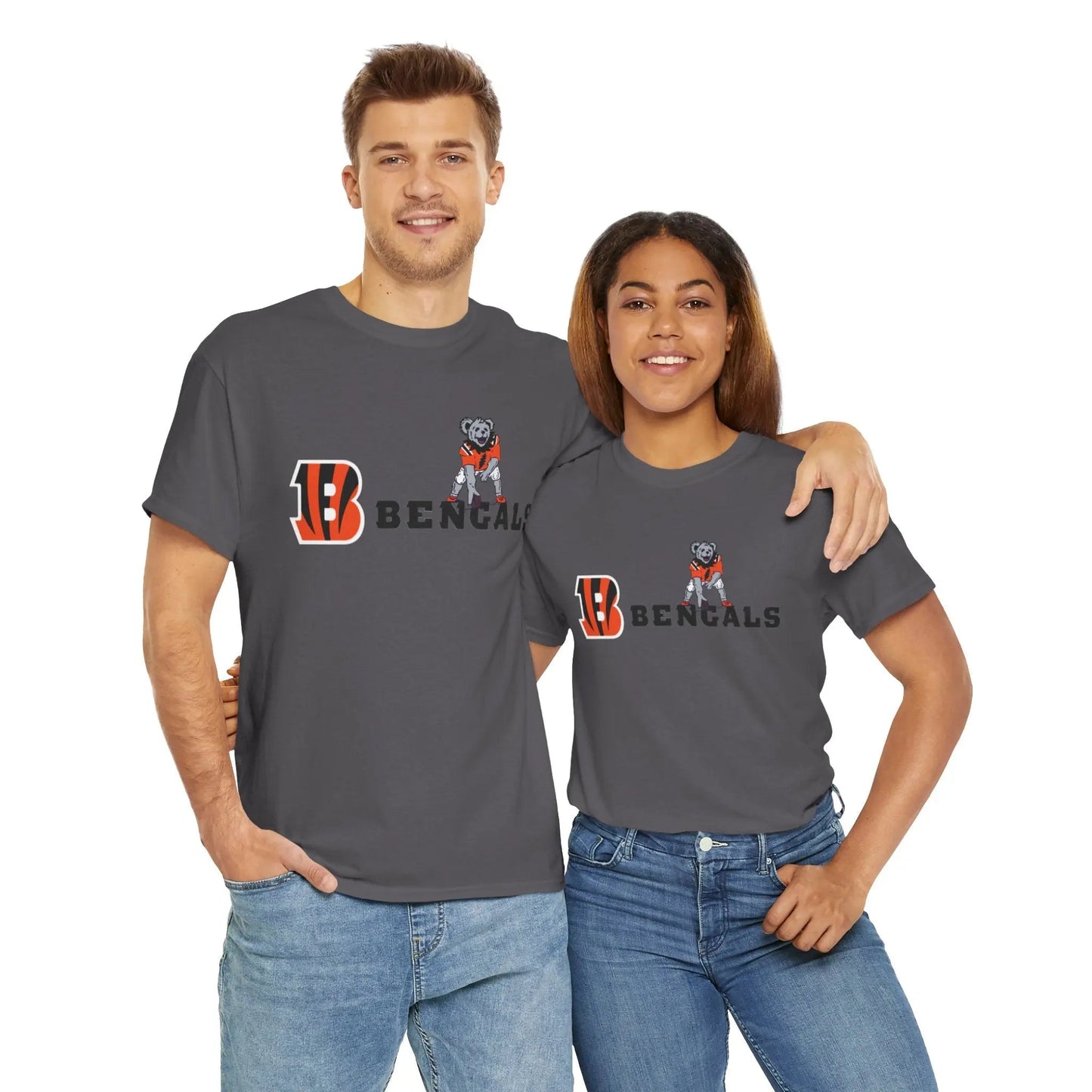 Cincinnati Bengals Dancing Bear Grateful Dead T-Shirt The Gridiron Collection