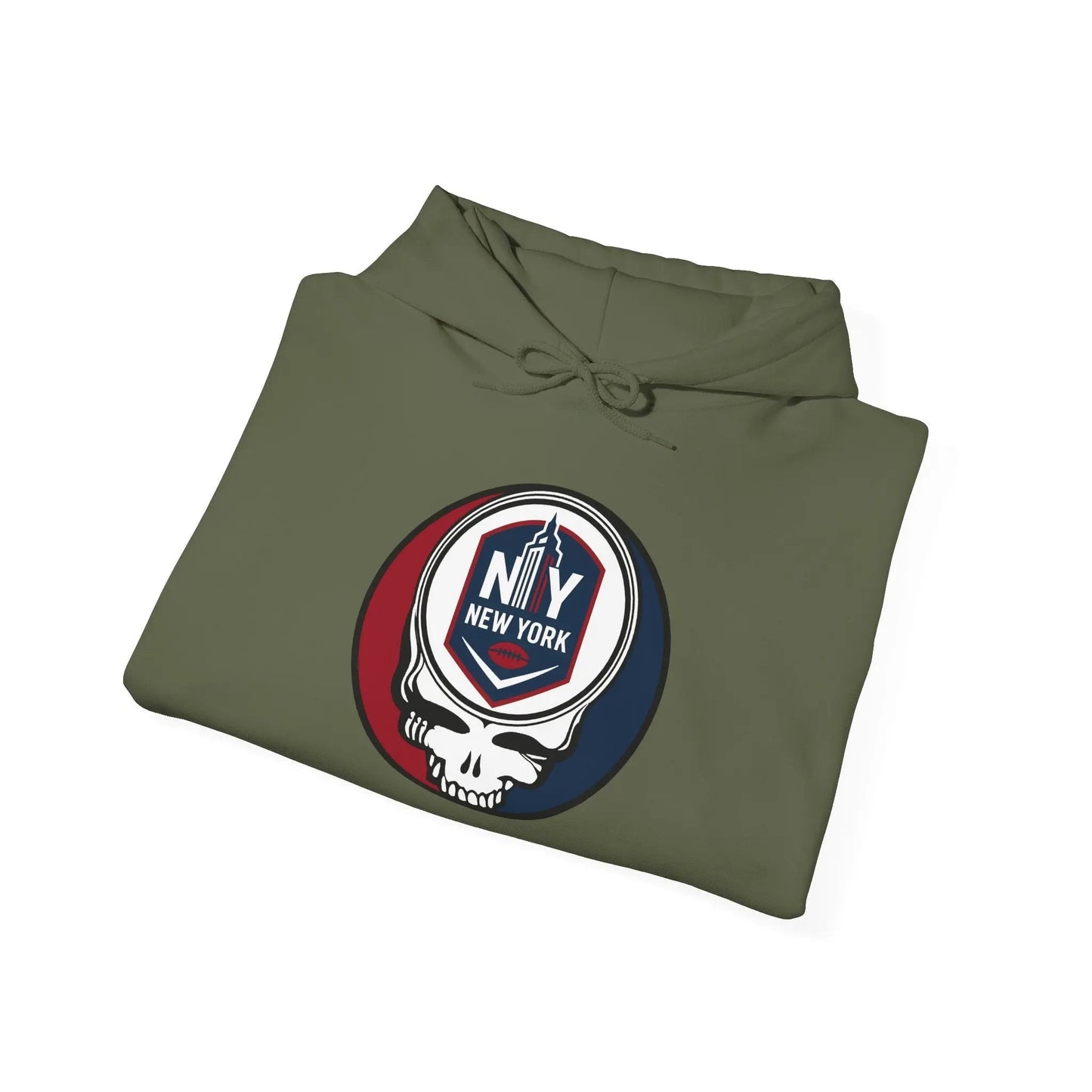 New York Giants Stealie Grateful Dead Hoodie Sweatshirt NFL The Gridiron Collection