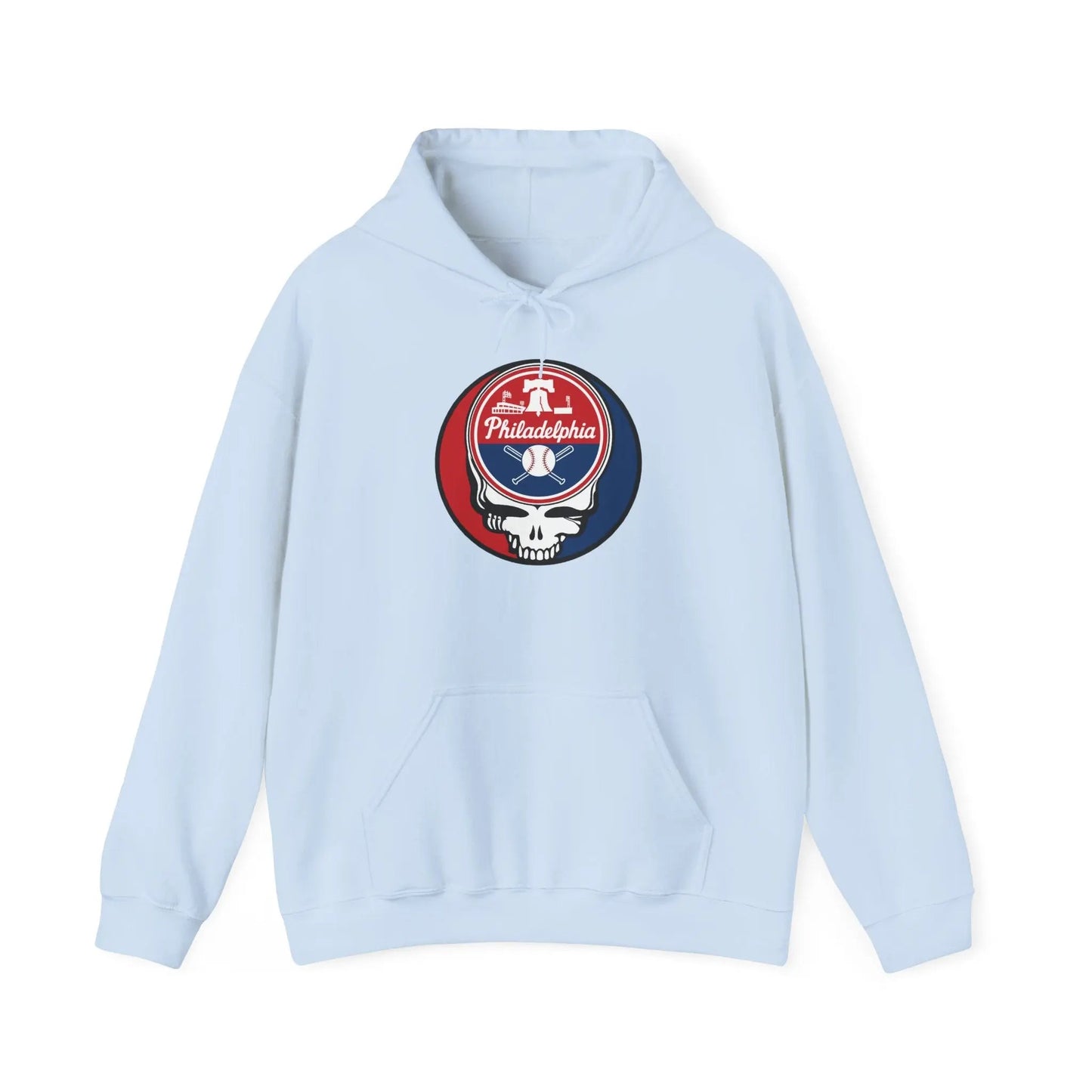 Grateful Dead Hoodie Philadelphia Baseball Edition Unisex Heavy Blend MLB