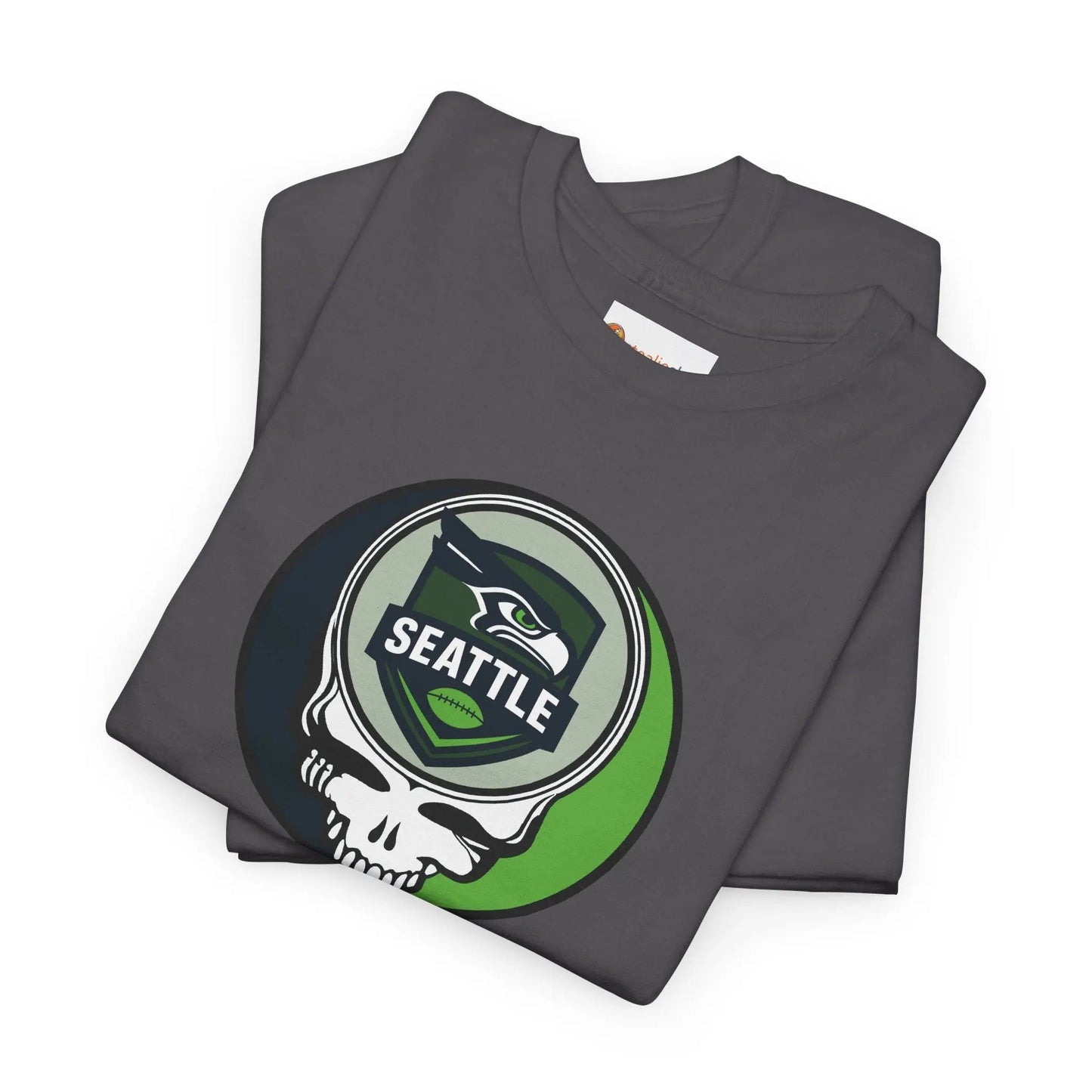 Seattle Seahawks Grateful Dead Steal Your Face T-Shirt NFL The Gridiron Collection