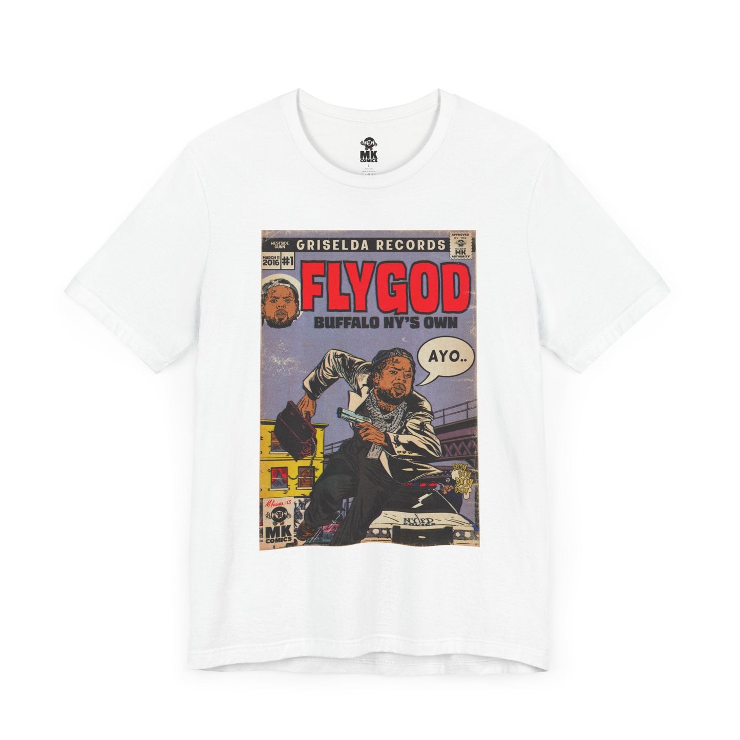 Unisex Jersey Short Sleeve Tee Soft Cotton Flygod