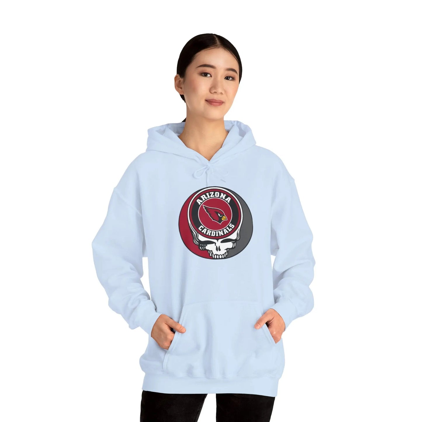 Arizona Cardinals Grateful Dead Unisex Hoodie The Gridiron Collection