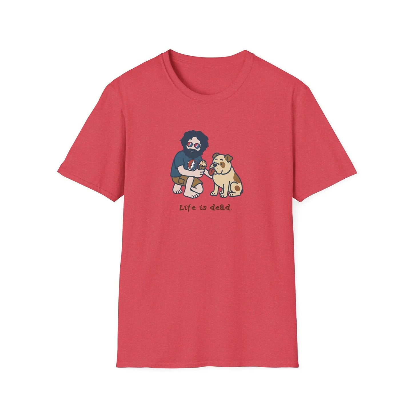 Life is dead Grateful Dead T-Shirt Jerry and Frank are Sharin'