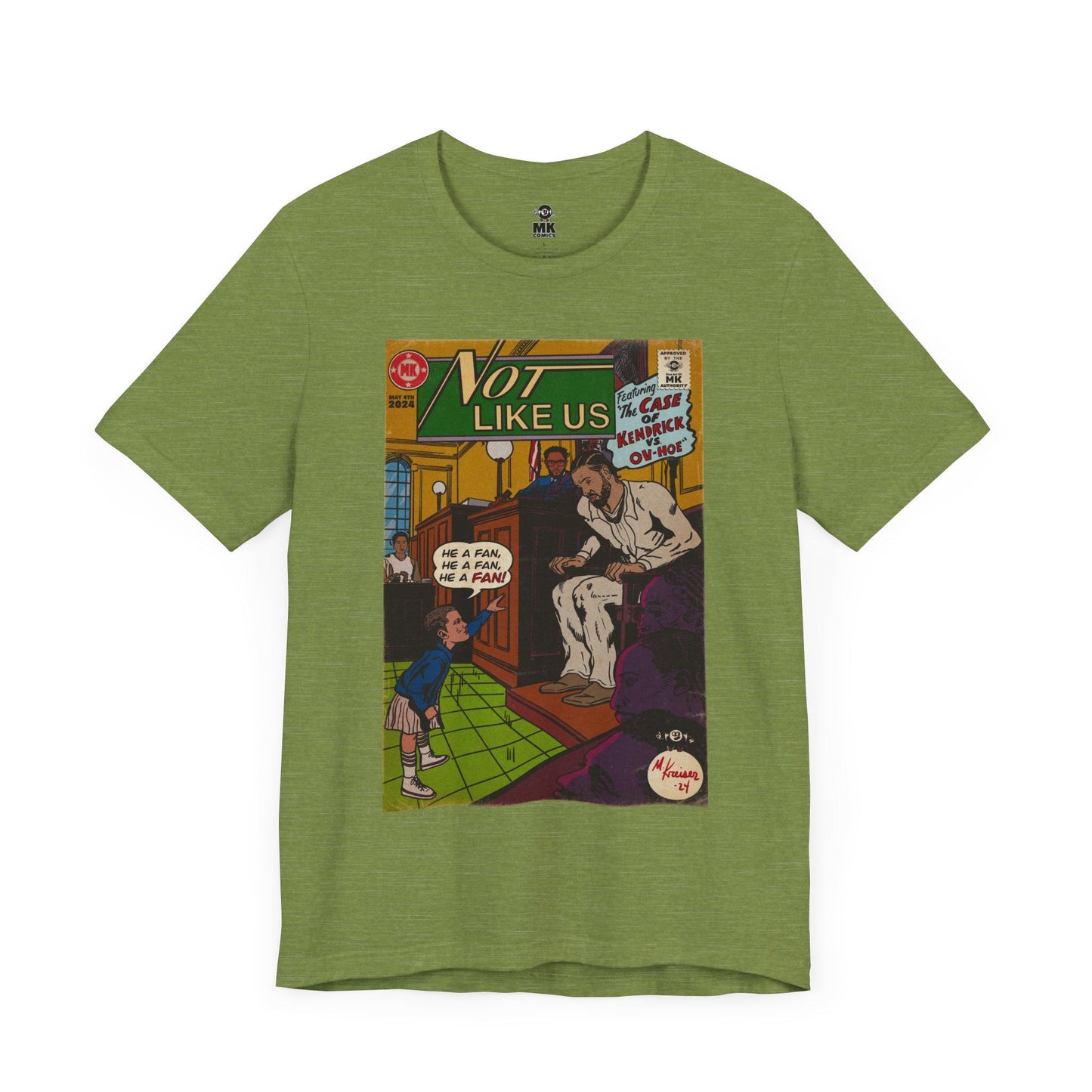 Not Like Us - Unisex Jersey Short Sleeve Tee