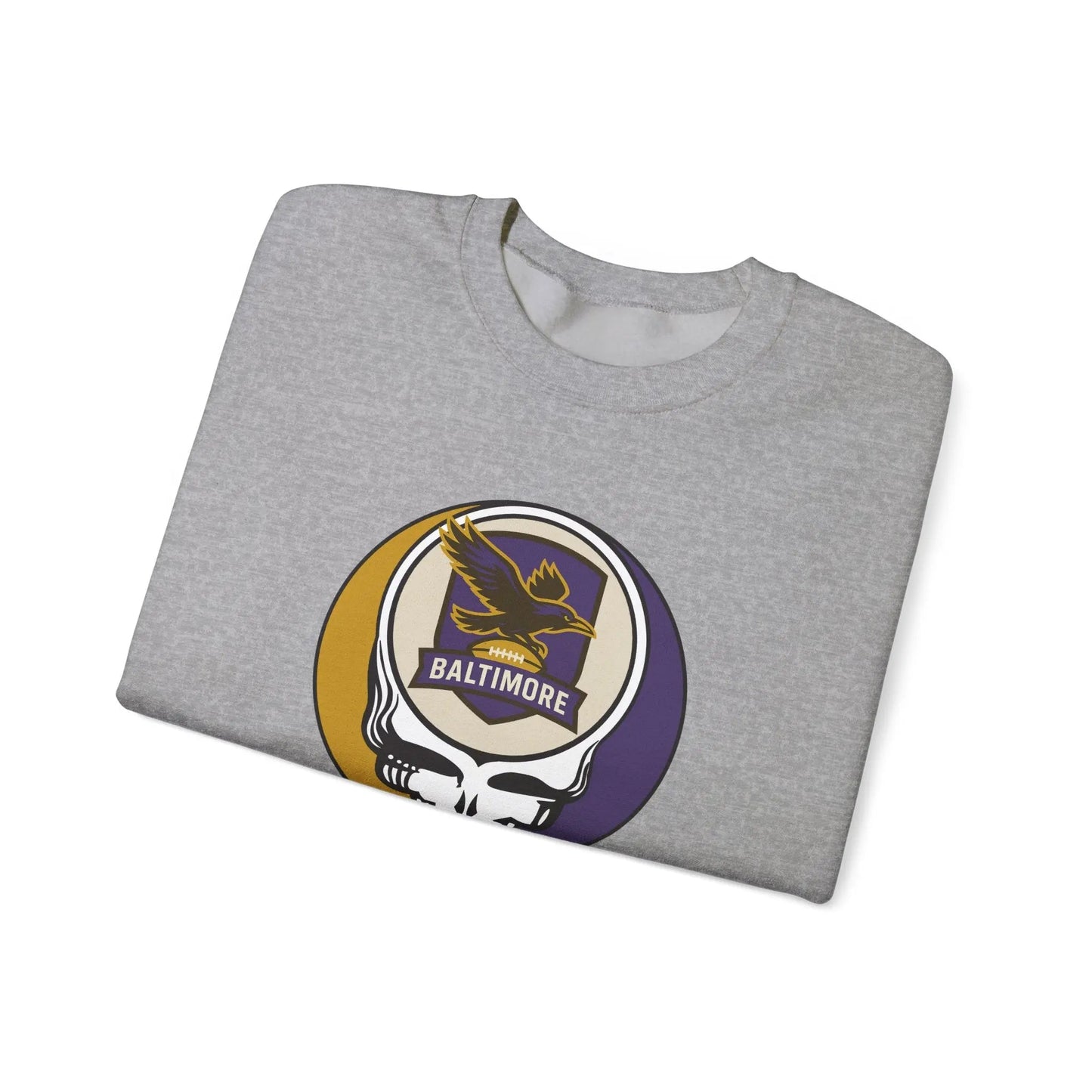 Grateful Dead Stealie Crewneck Sweatshirt Heavy Blend Unisex Gildan
