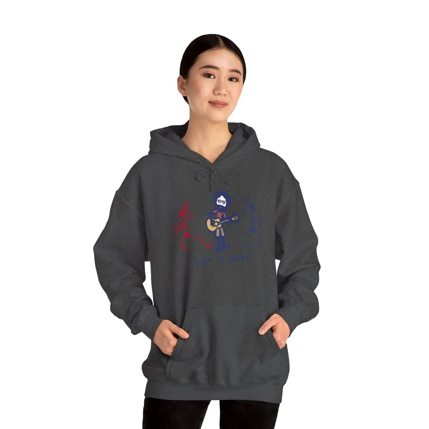 Grateful Dead Unisex Hoodie Life is dead Jerry and His Friends