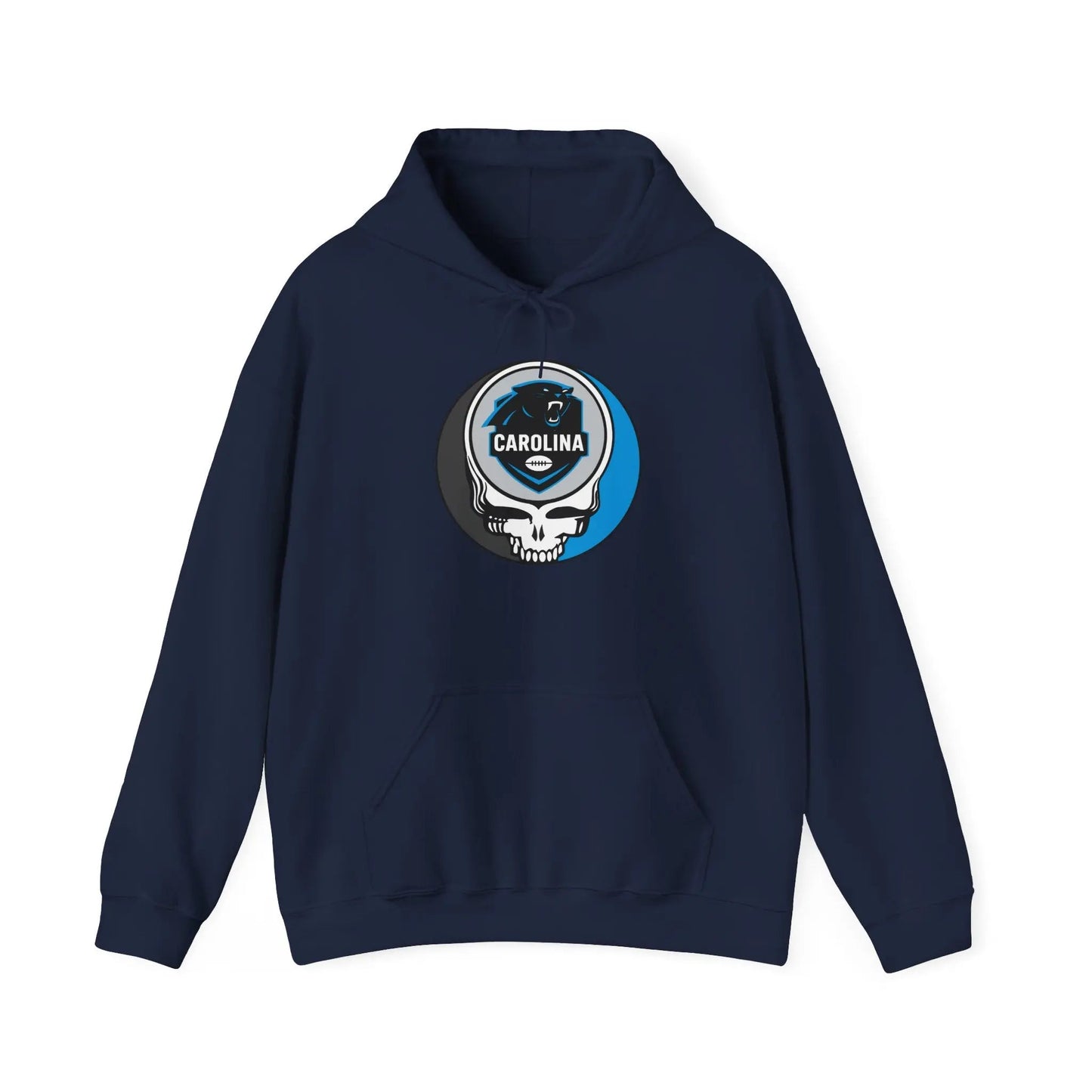 Grateful Dead Stealie Carolina Panthers Stealie Unisex Hoodie NFL