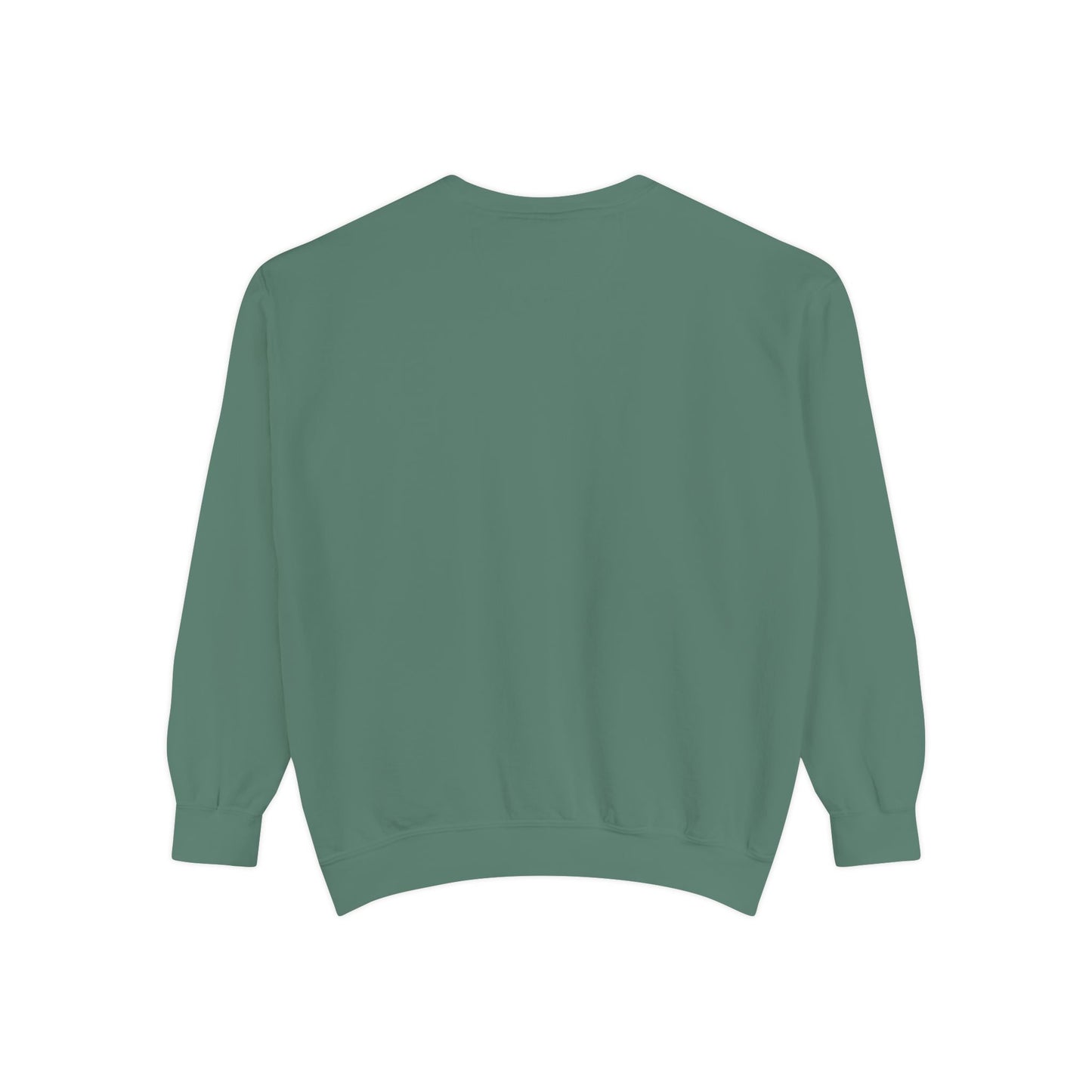 Unisex Garment-Dyed Sweatshirt - Chill Vibes with STRAWBERIFY Text