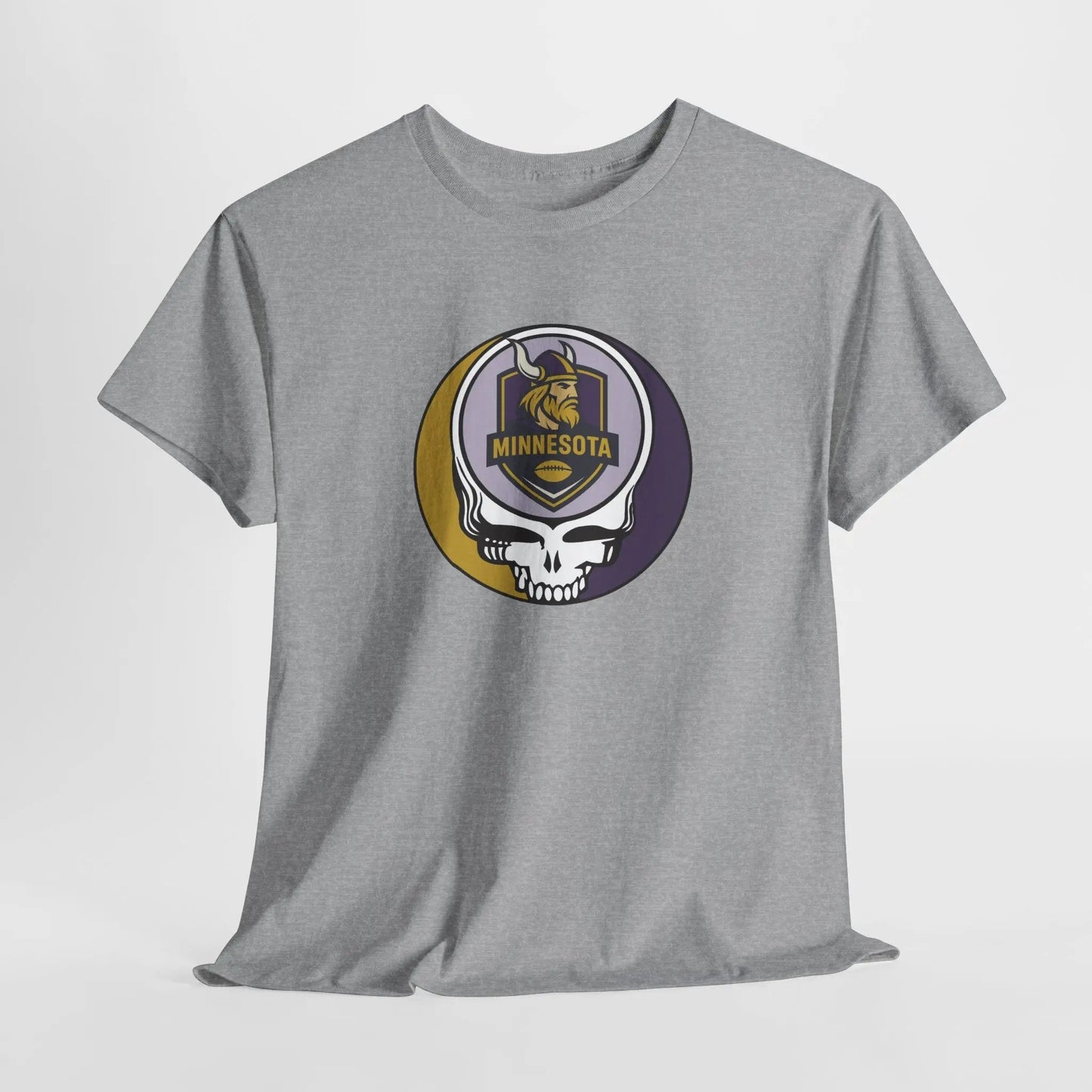 Minnesota Vikings Stealie Cotton Unisex Grateful Dead Tee The Gridiron Collection