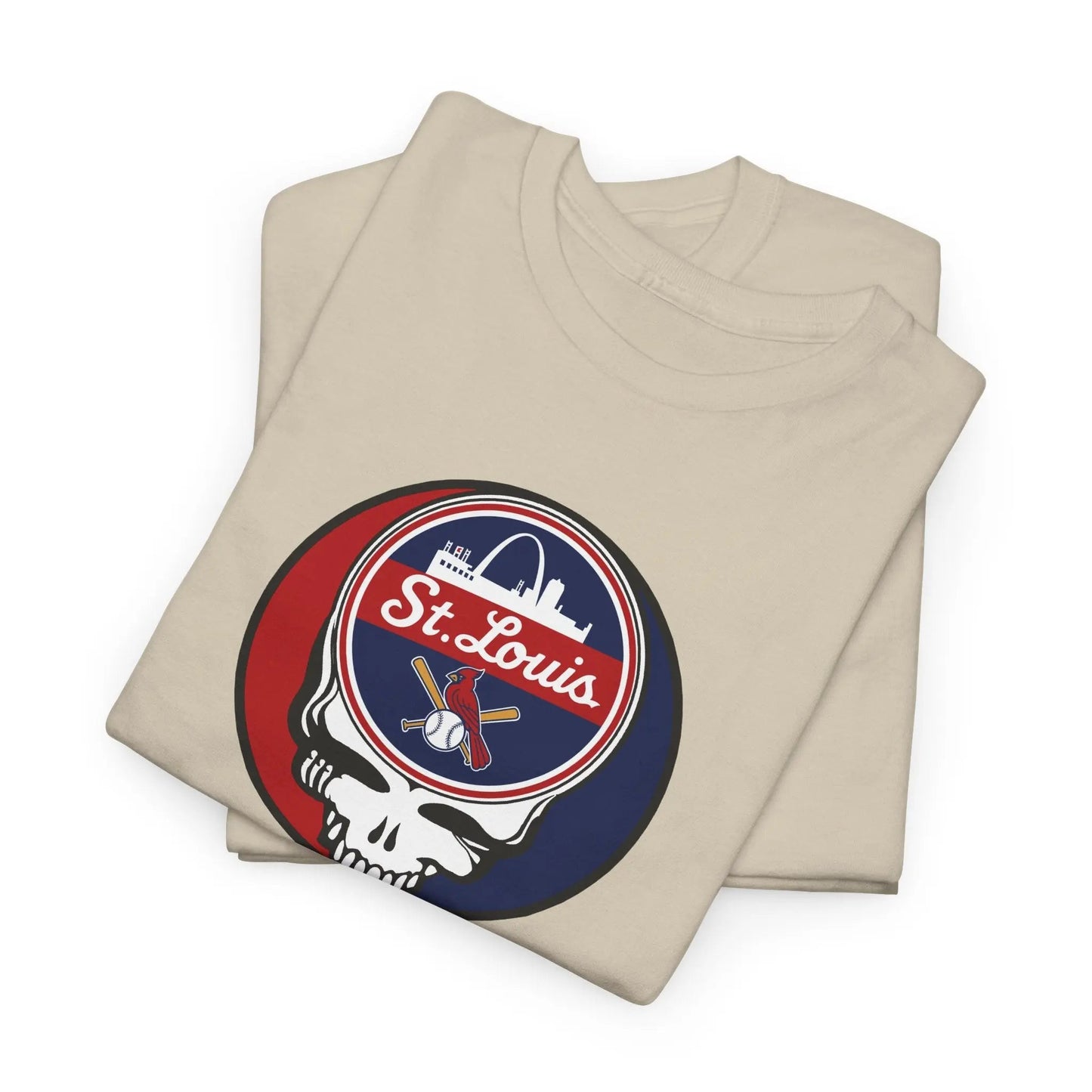 St. Louis Cardinals Steal Your Face T-Shirt Baseball Edition The Ballpark Collection