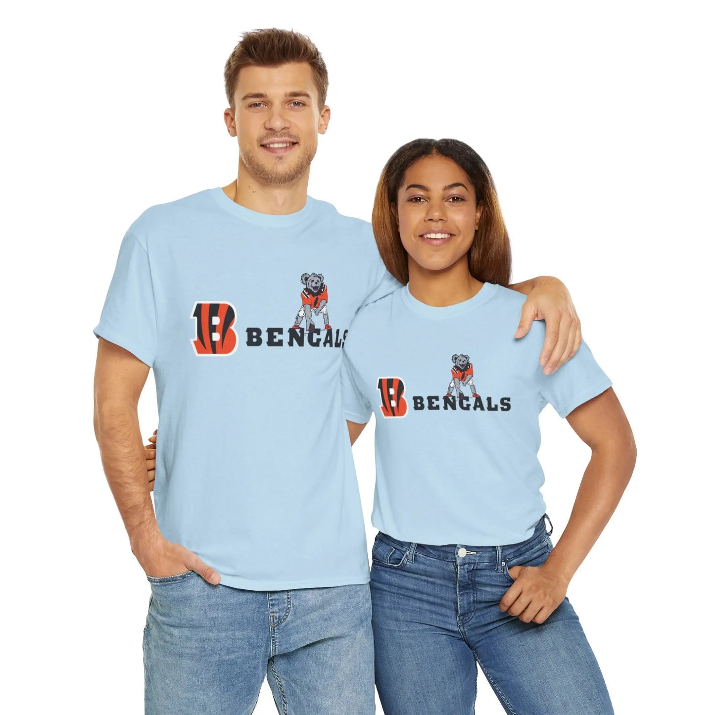 Cincinnati Bengals Dancing Bear Grateful Dead T-Shirt The Gridiron Collection