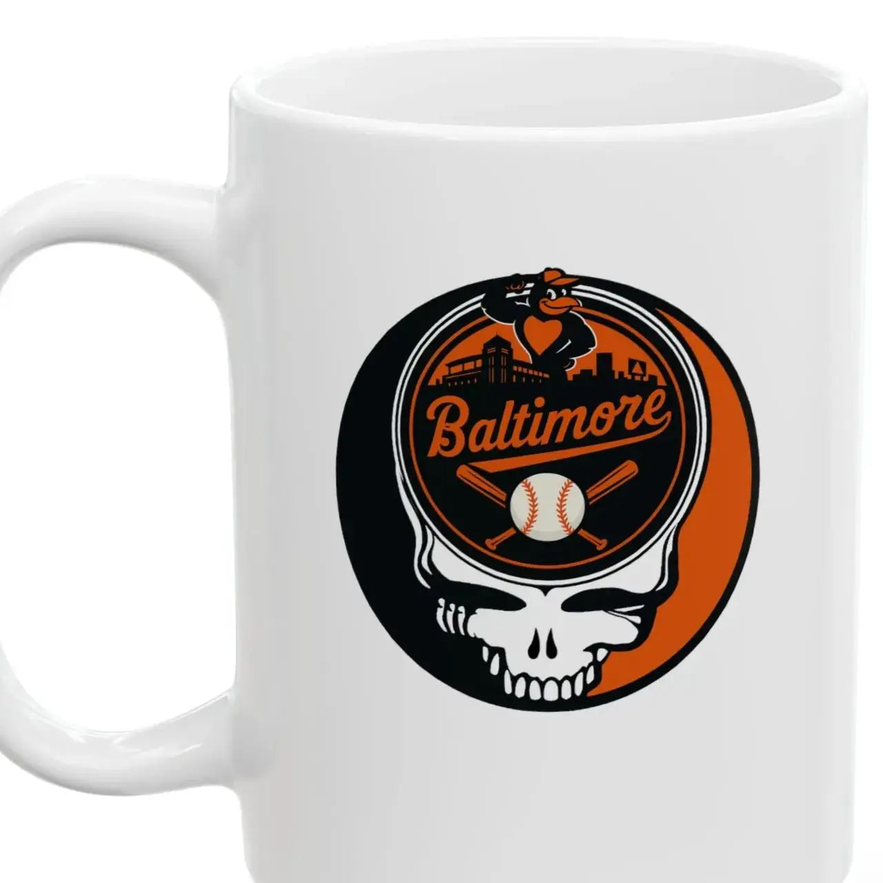 Baltimore Baseball Edition Stealie Ceramic Mug 15 Ounce MLB
