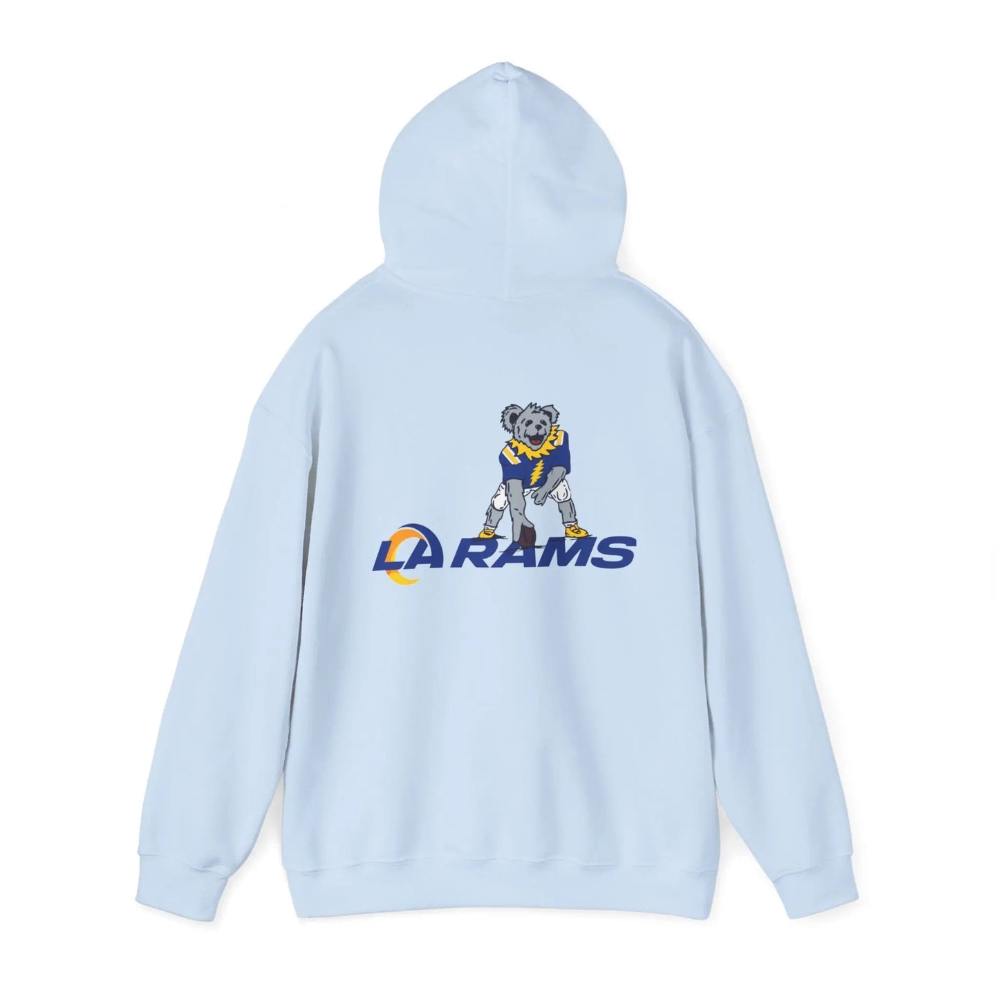Los Angeles Rams Dancing Bear Unisex Hoodie Two-Sided The Gridiron Collection
