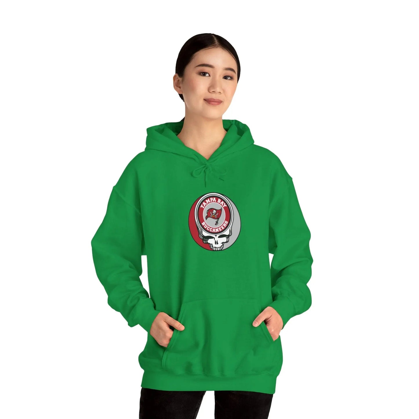 Tampa Bay Bucaneers Grateful Dead Hooded Sweatshirt The Gridiron Collection