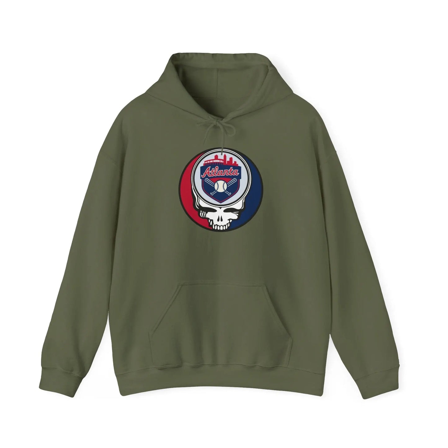 Atlanta Baseball Edition Unisex Heavy Blend Hoodie The Ballpark Collection Grateful Dead