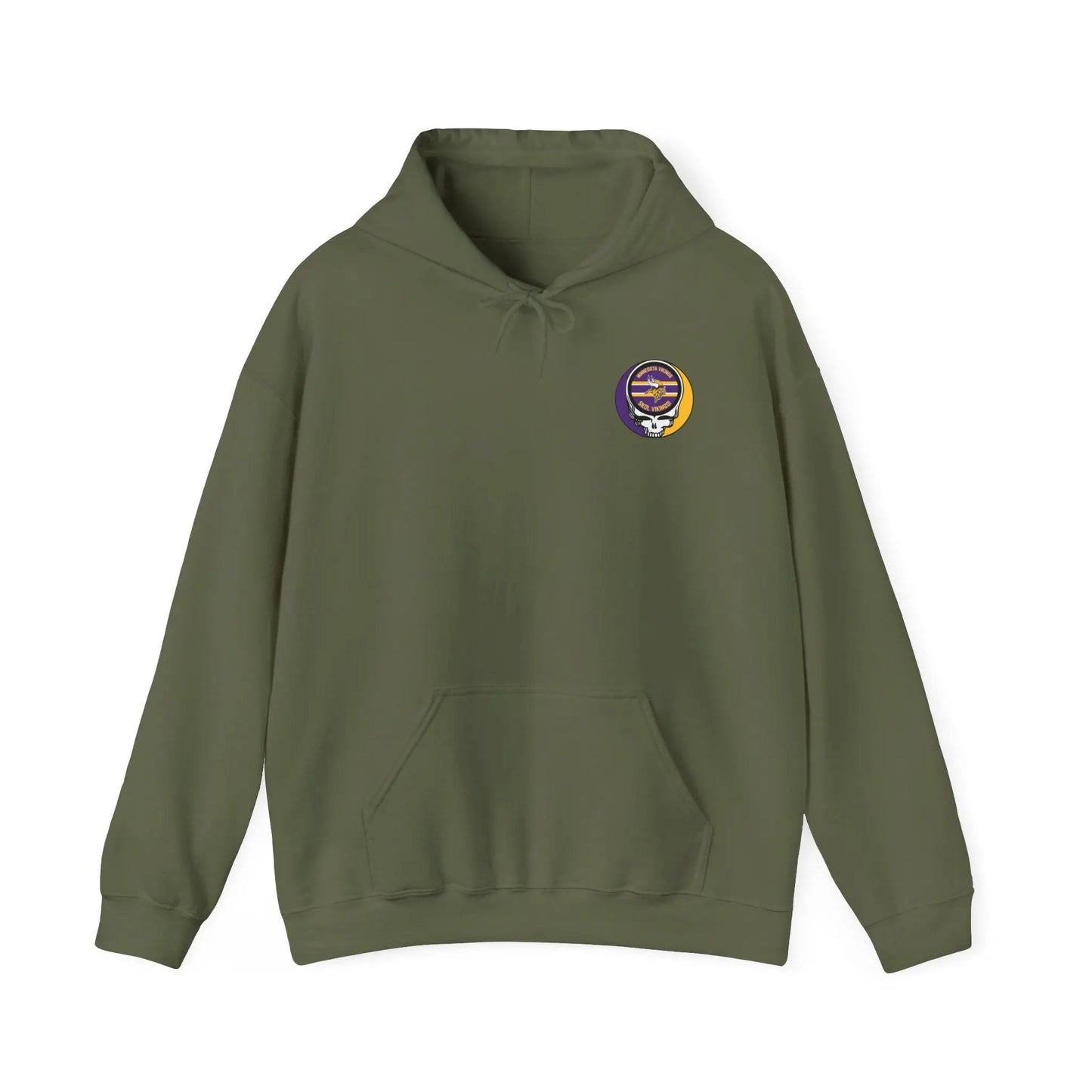 Minnesota Vikings Dancing Bear Two-Sided Unisex Hoodie The Gridiron Collection