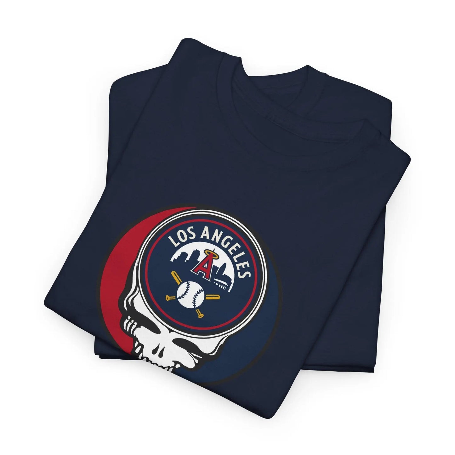 Los Angeles Angels Grateful Dead Steal Your Face T-Shirt The Ballpark Collection