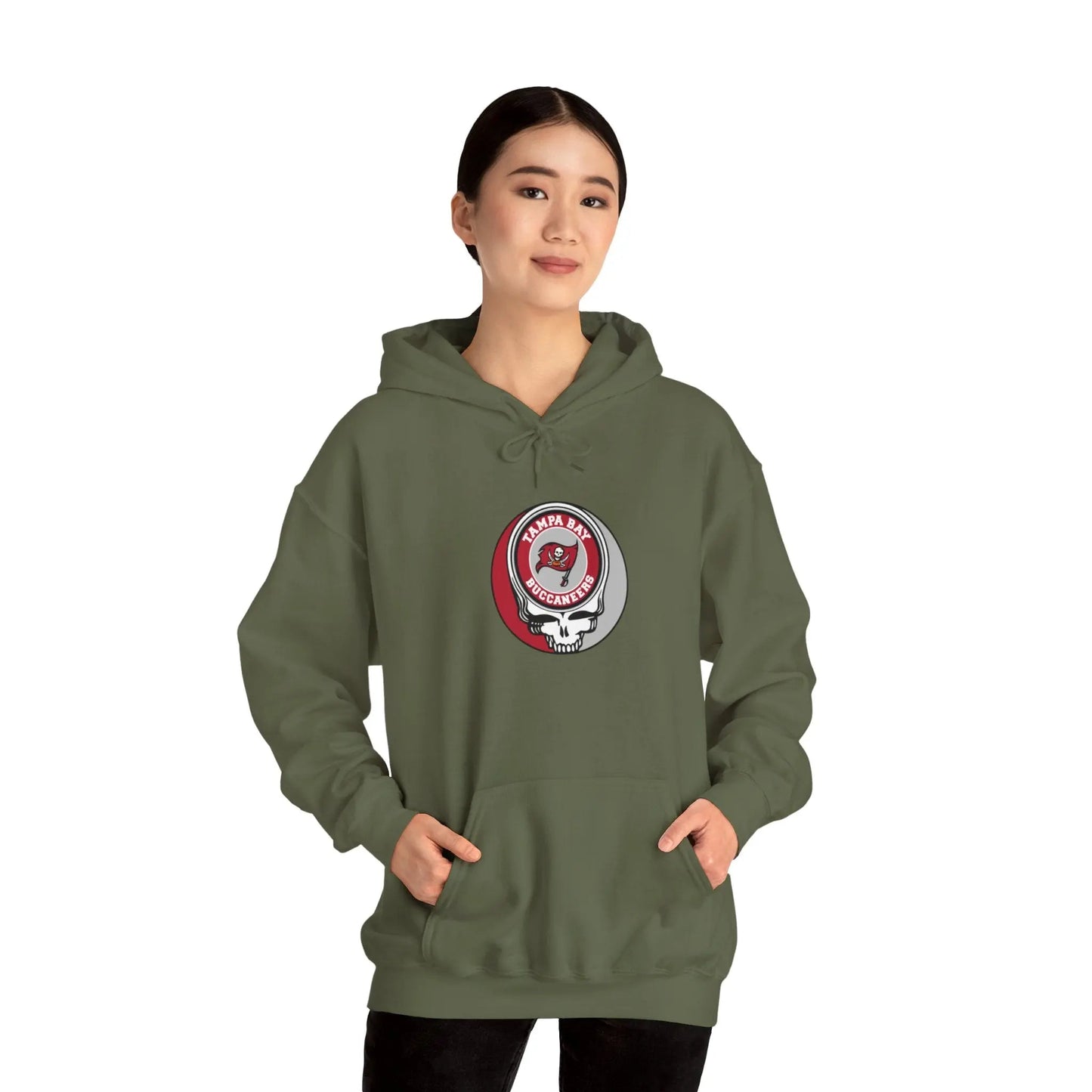 Tampa Bay Bucaneers Grateful Dead Hooded Sweatshirt The Gridiron Collection