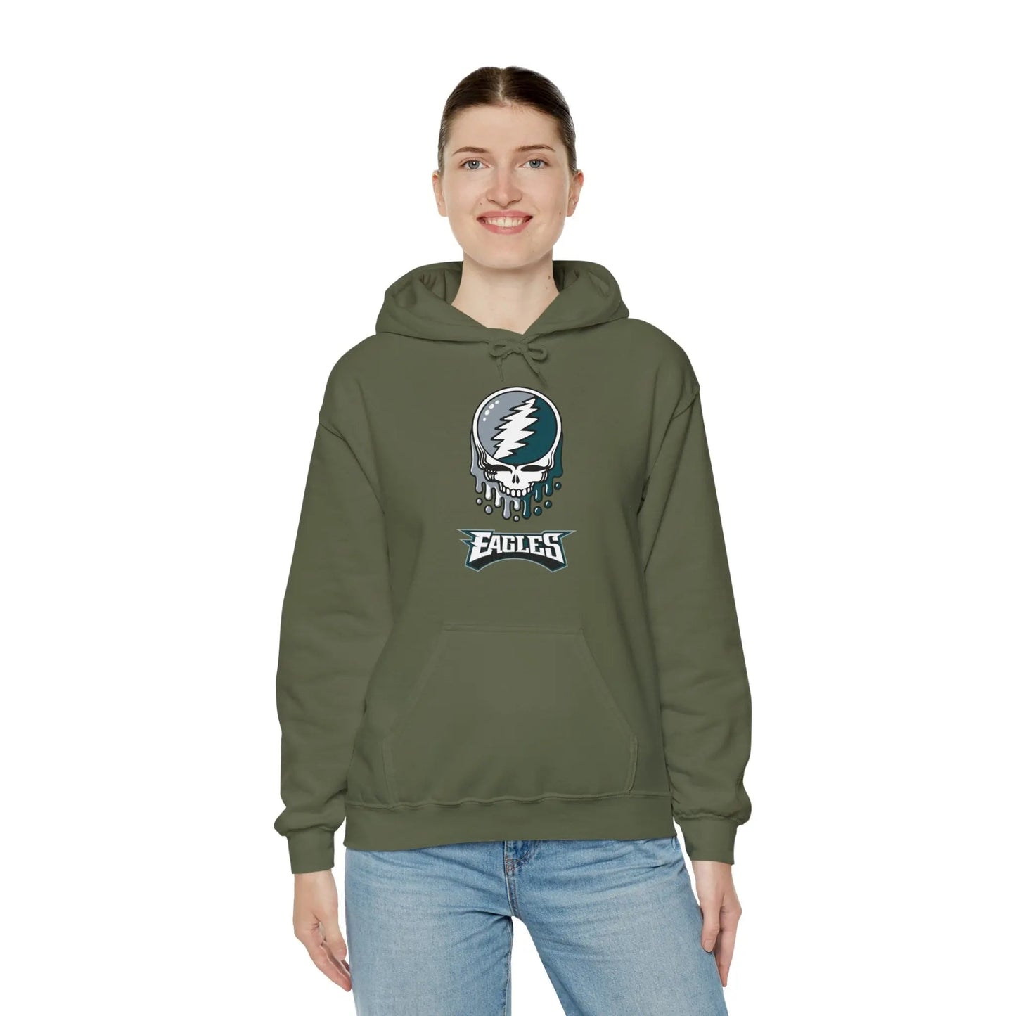 Philadelphia Eagles Grateful Dead Hoodie The Gridiron Collection