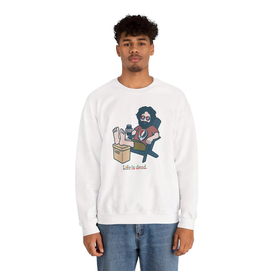 Stay Cool Jerry Life is Dead Crewneck Sweatshirt Unisex
