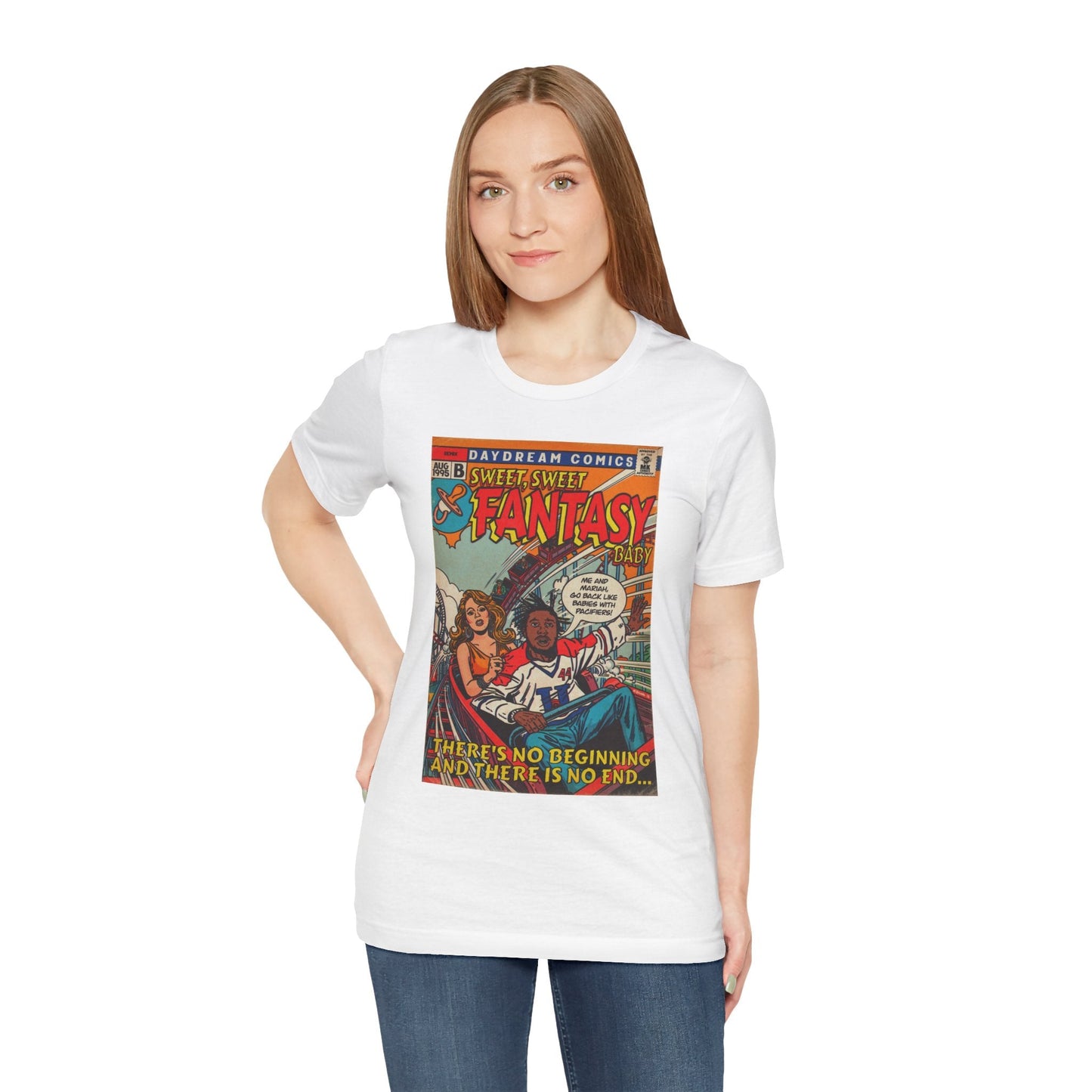 Unisex Jersey Short Sleeve Tee Soft Cotton Fantasy Remix Bella+Canvas