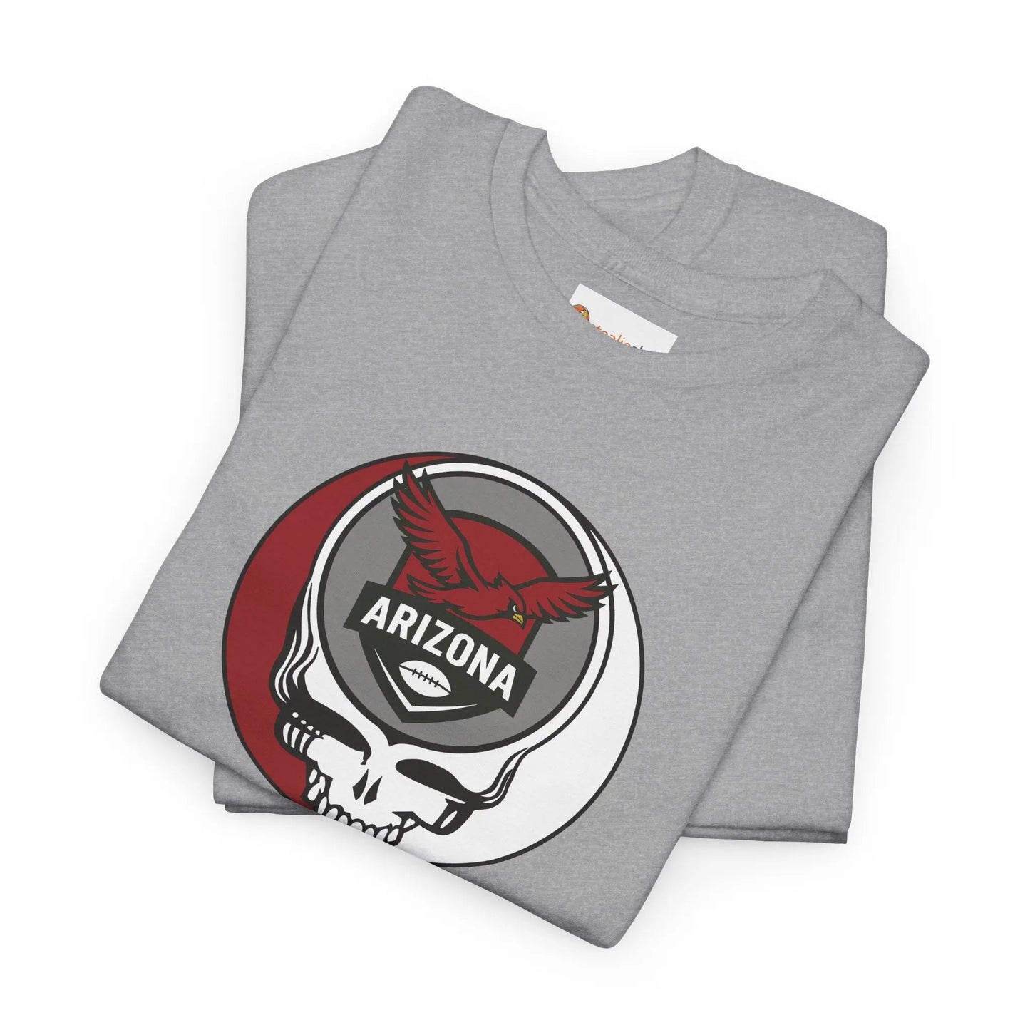 Arizona Cardinals Grateful Dead Steal Your Face T-Shirt NFL